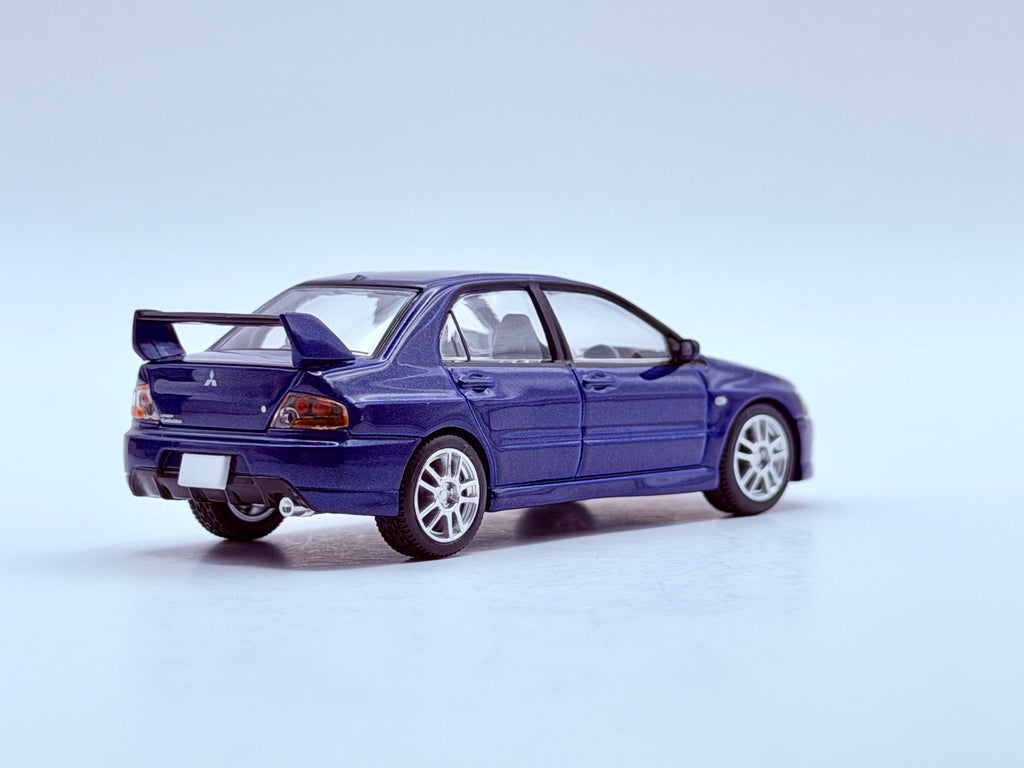 Tomica Limited Vintage 1:64 Mitsubishi Lancer Evolution IX GSR (Blue) 2005 LV-N376b