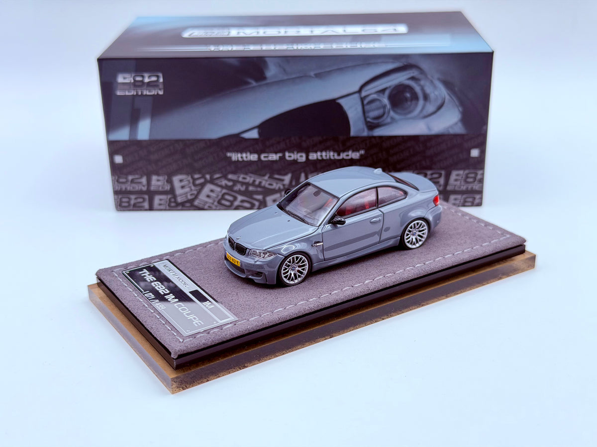 Mortal 1:64 BMW 1M E82 Coupe Brooklyn Grey