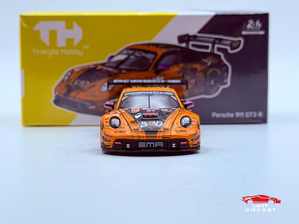 Trends Hobby 1:64 Porsche 911 GT3 R EMA Motorsport-2024 LeMans 24H LMGT3 Winner #91