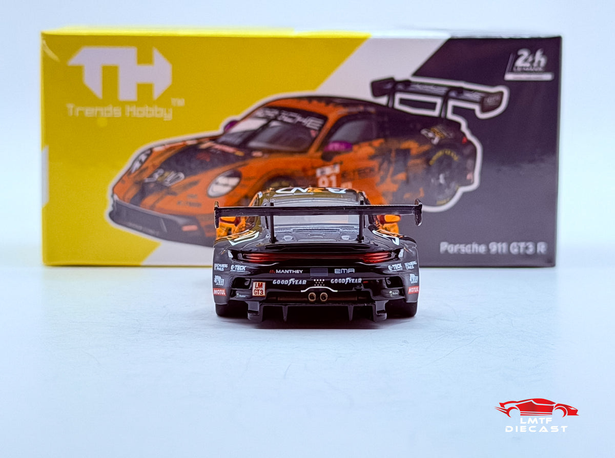Trends Hobby 1:64 Porsche 911 GT3 R EMA Motorsport-2024 LeMans 24H LMGT3 Winner #91