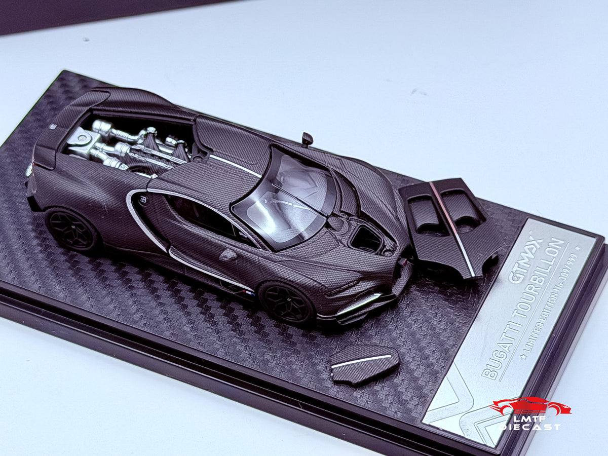 GT MAX 1:64 Bugatti Tourbillon Full-Carbon APAxpo Exclusive