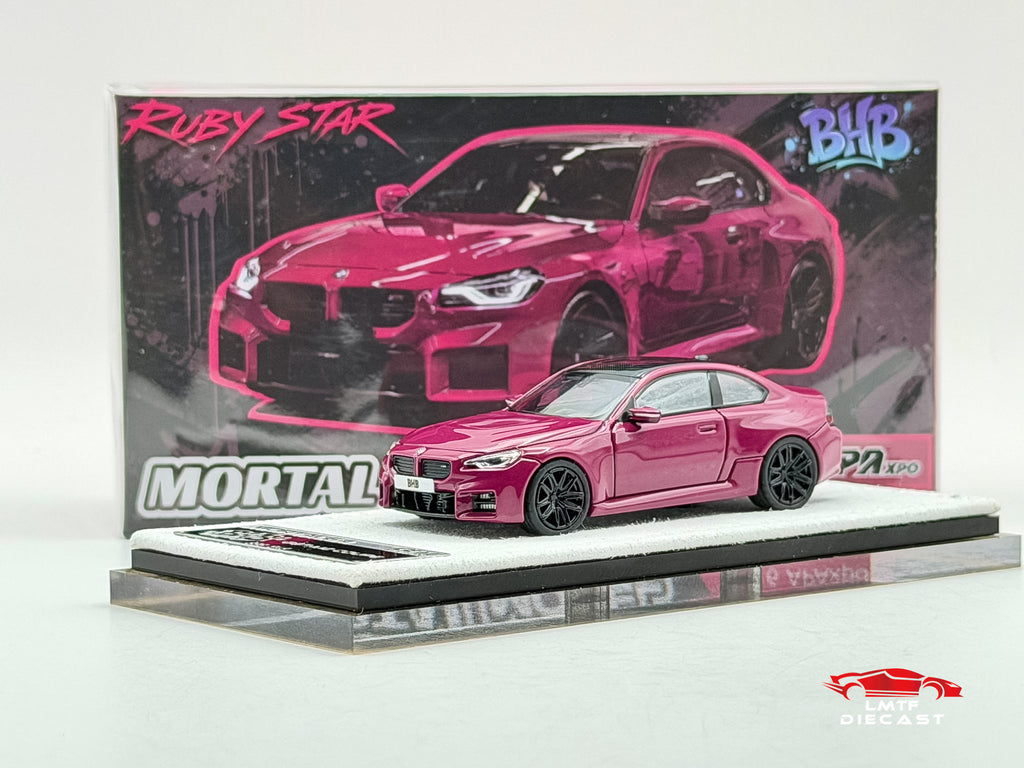 Mortal Model x BHB 1:64 BMW M2 G87 Ruby Star APAxpo Exclusive