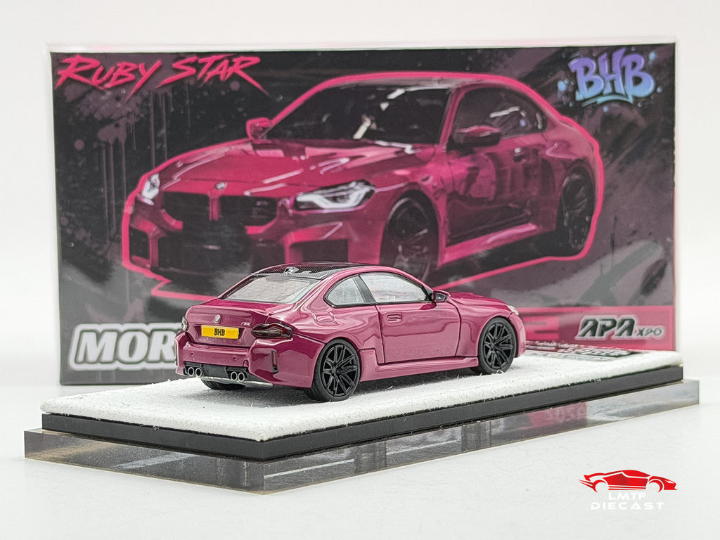 Mortal Model x BHB 1:64 BMW M2 G87 Ruby Star APAxpo Exclusive