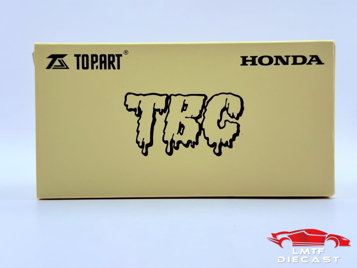 Top Art 1:64 Honda NSX NA1 Boring White x The Boring Concept APAxpo Exclusive