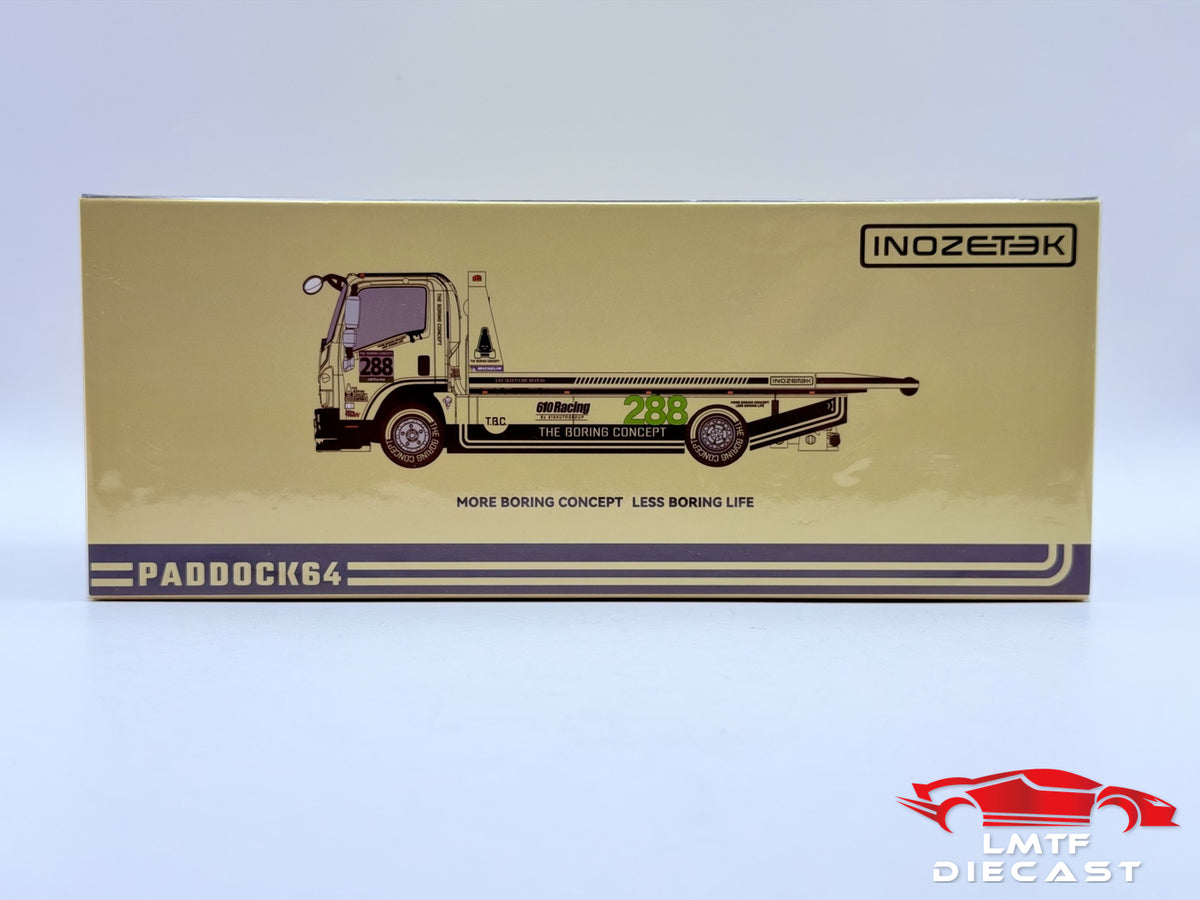 Paddock64 1:64 The Boring Concept KV100 Modified Flatbed Trailer #288 APAxpo Exclusive
