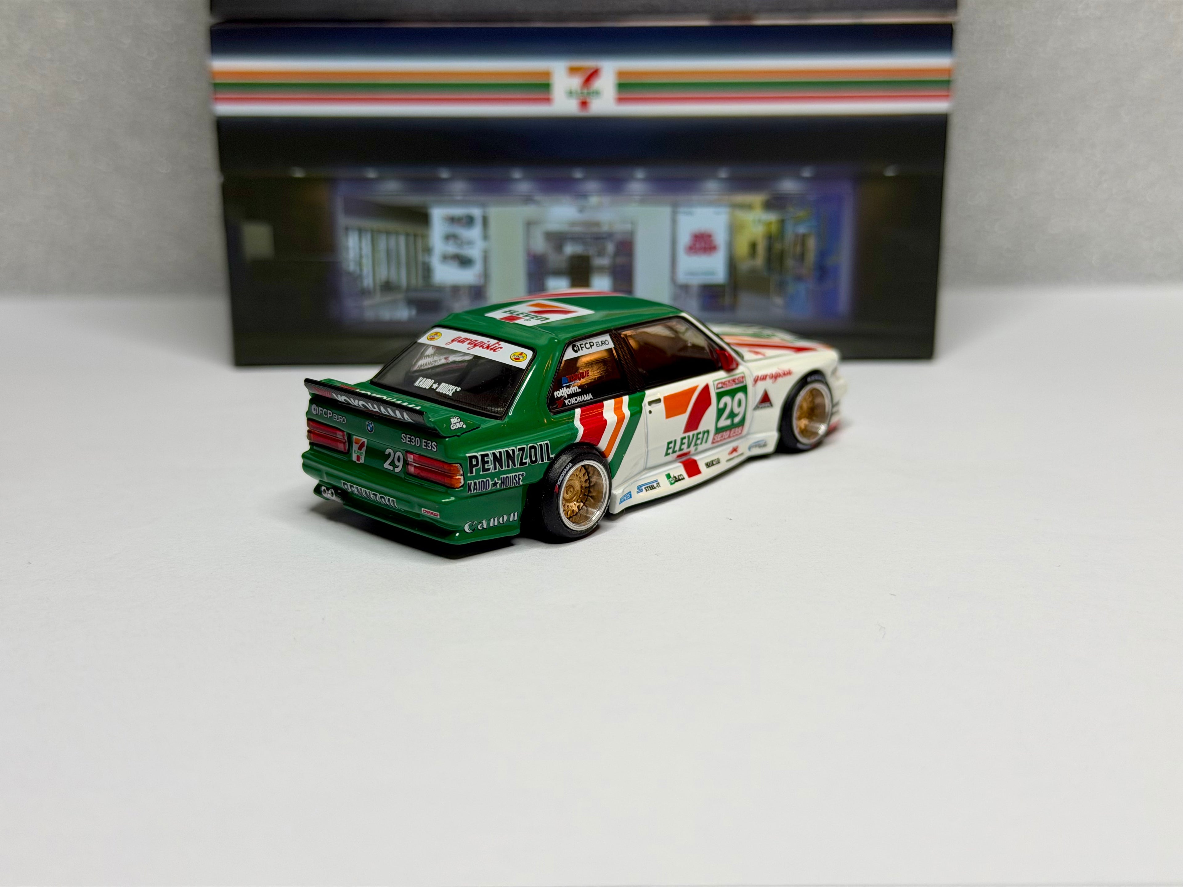 Kaido House x Mini GT 1:64 BMW M3 Kaido Works Larry Chen V1 – USA Exclusive