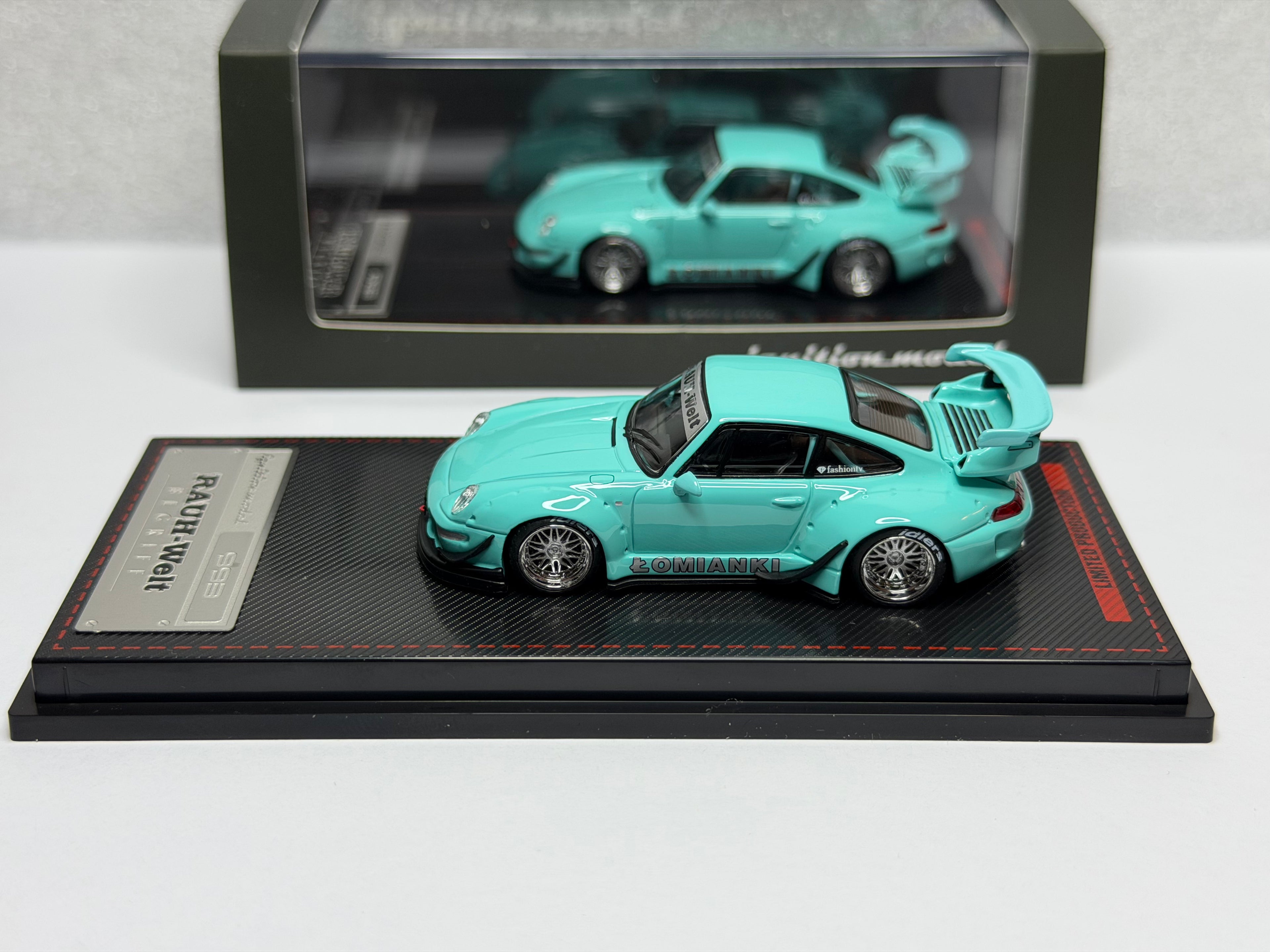 Ignition Model 1/64 RWB 993 Blue Green IG3872