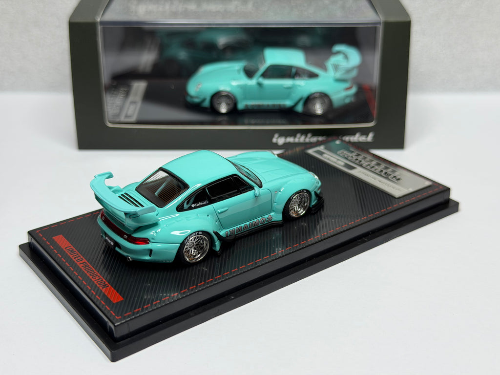 Ignition Model 1/64 RWB 993 Blue Green IG3872