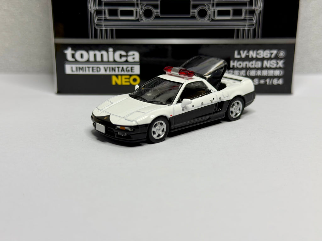 Tomica Limited Vintage 1:64 Honda NSX Patrol Car 1992 LV-N367a