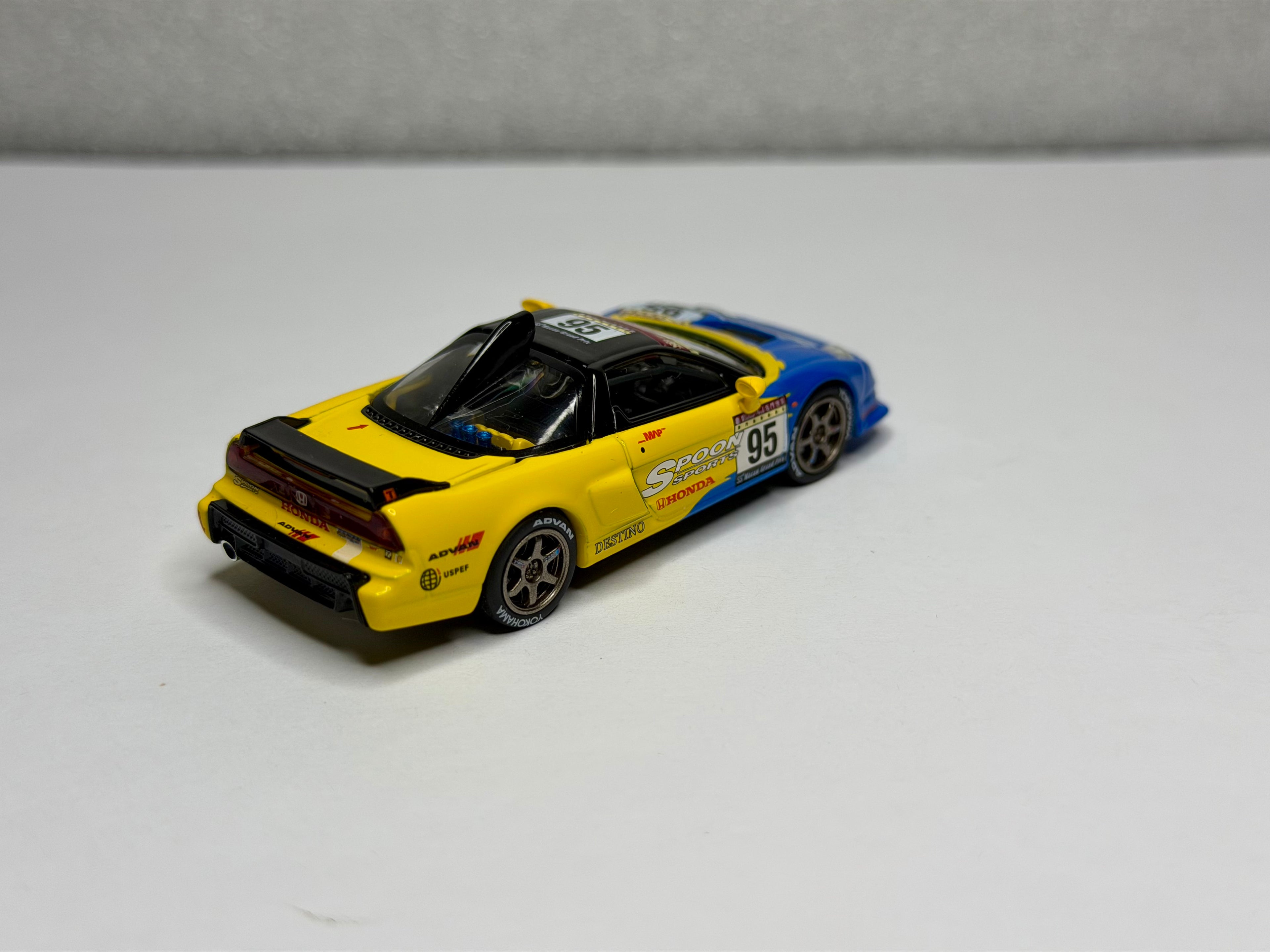 Pop Race 1/64 Honda NSX-R GT Spoon Macau GP Tokyo Auto Salon 2025 Hong Kong