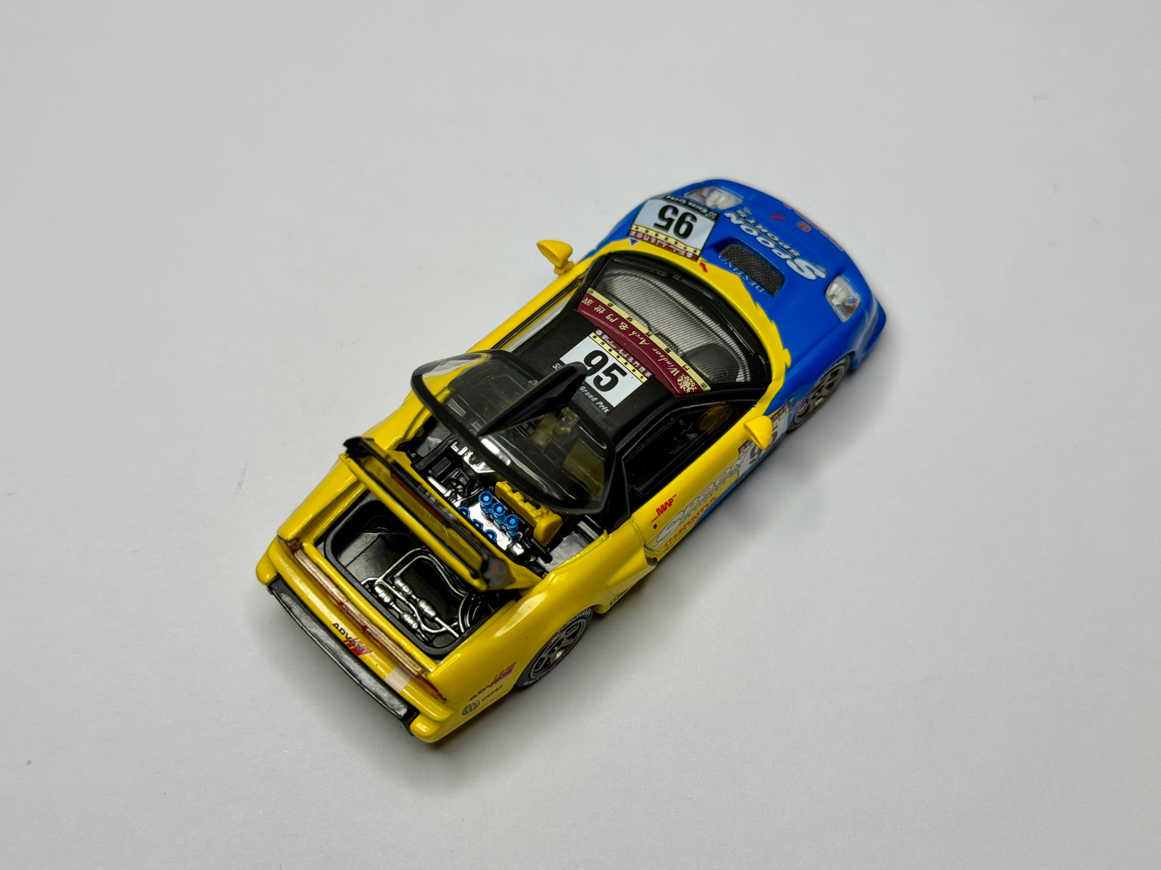 Pop Race 1/64 Honda NSX-R GT Spoon Macau GP Tokyo Auto Salon 2025 Hong Kong