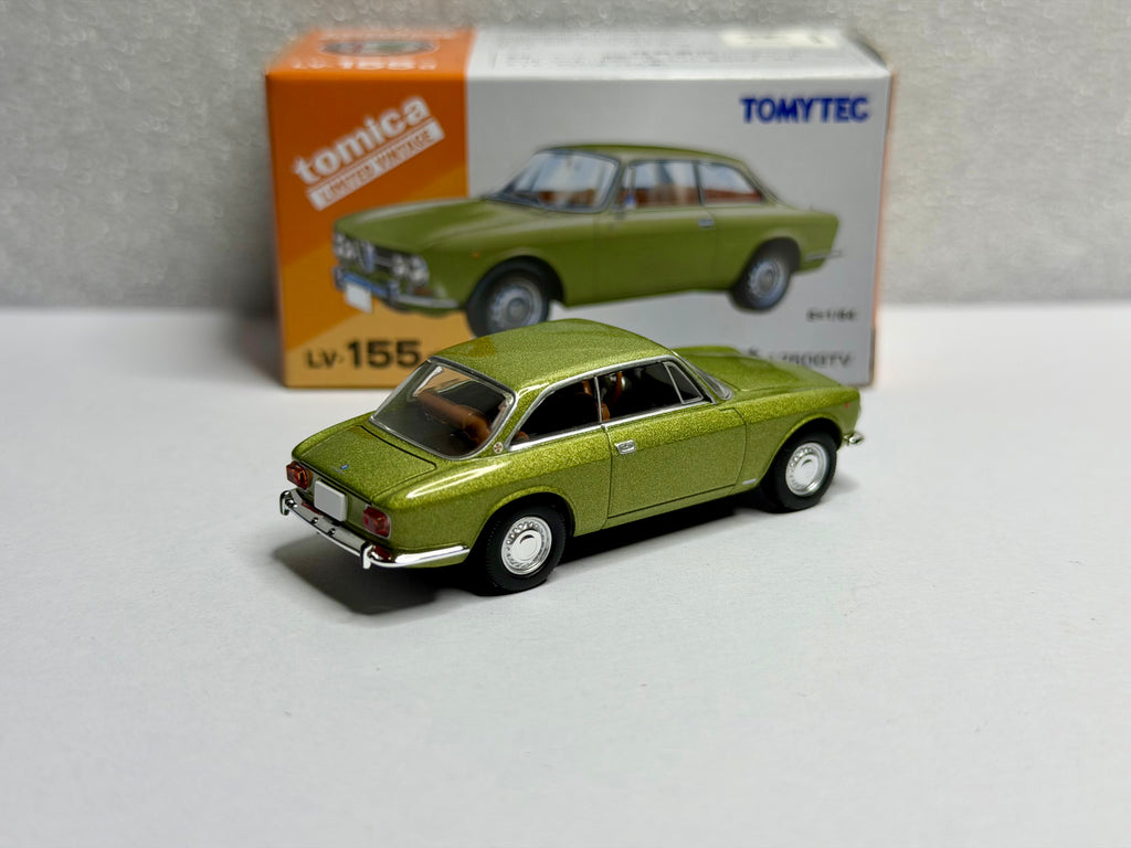 Tomica Limited Vintage 1:64 Alfa Romeo 750 GTV Green Metallic LV-155d