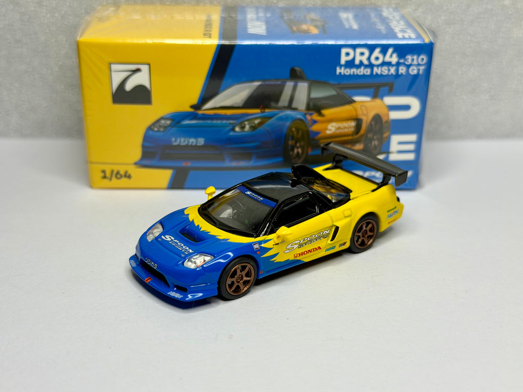 Pop Race 1/64 Honda Spoon NSX R GT