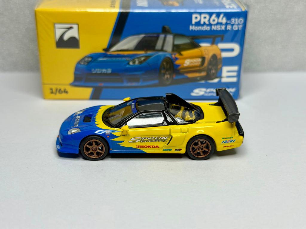 Pop Race 1/64 Honda Spoon NSX R GT