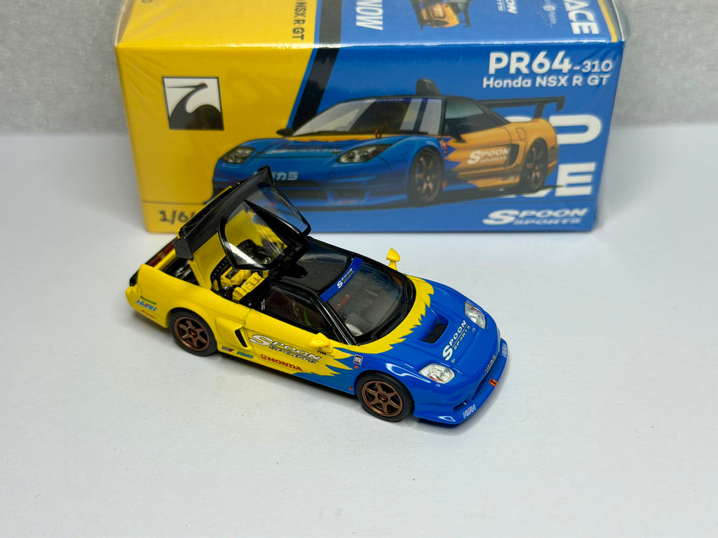 Pop Race 1/64 Honda Spoon NSX R GT