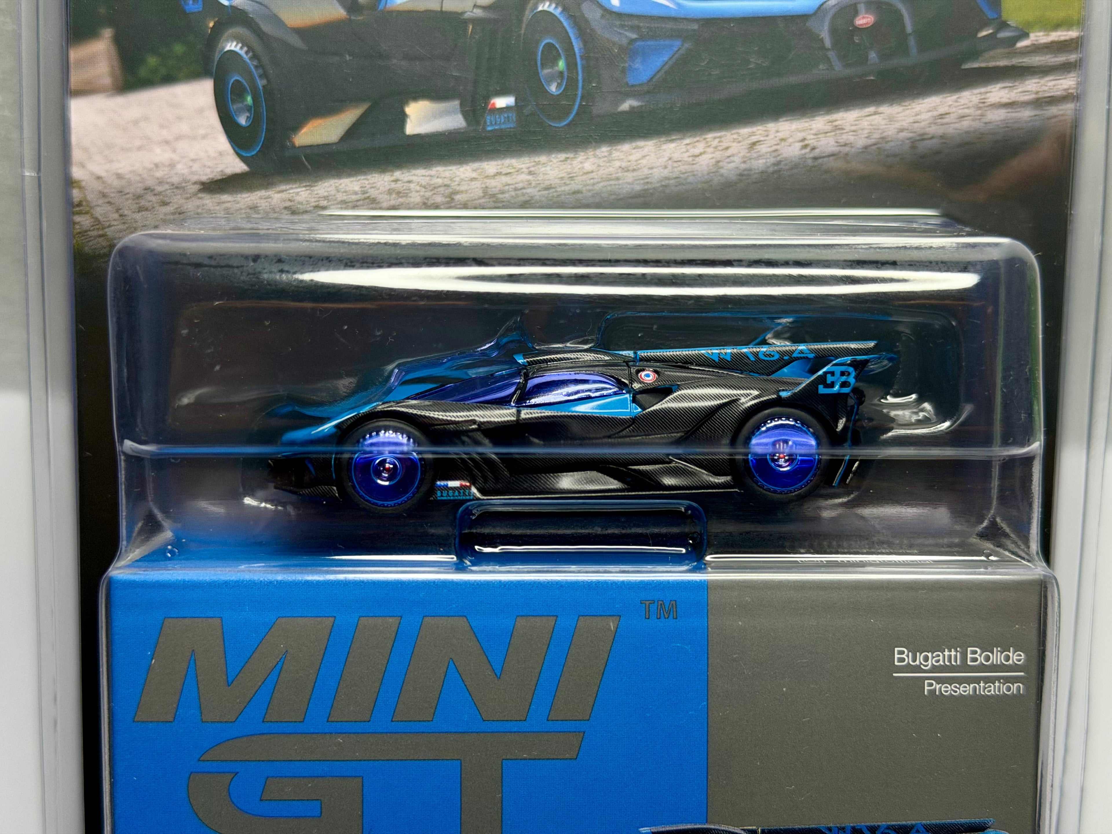 CHASE ! Mini GT 1:64 Bugatti Bolide Presentation #1063