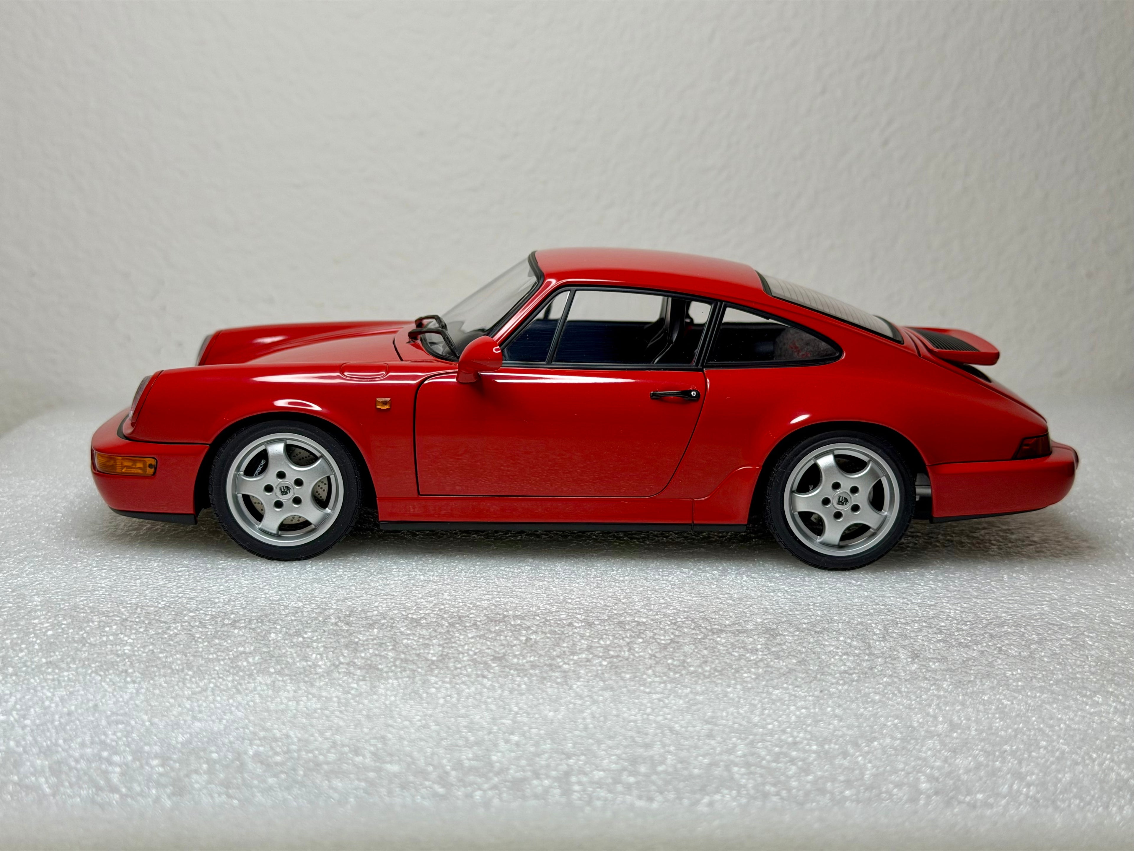 AUTOart 1/18 millennium Porsche 911 964 Carrera RS Red 77891 US Seller