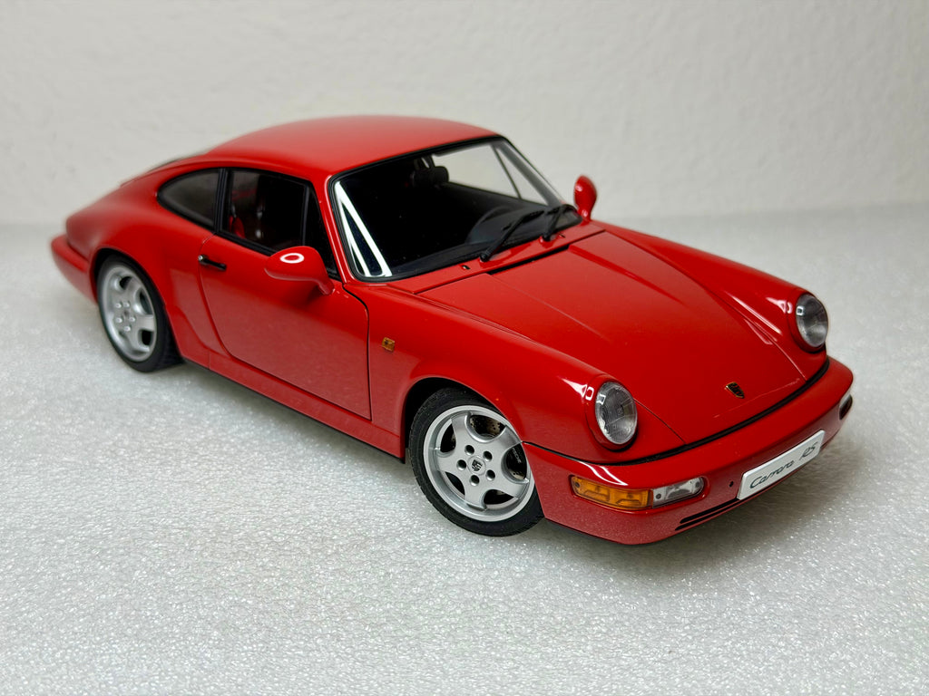 AUTOart 1/18 millennium Porsche 911 964 Carrera RS Red 77891 US Seller