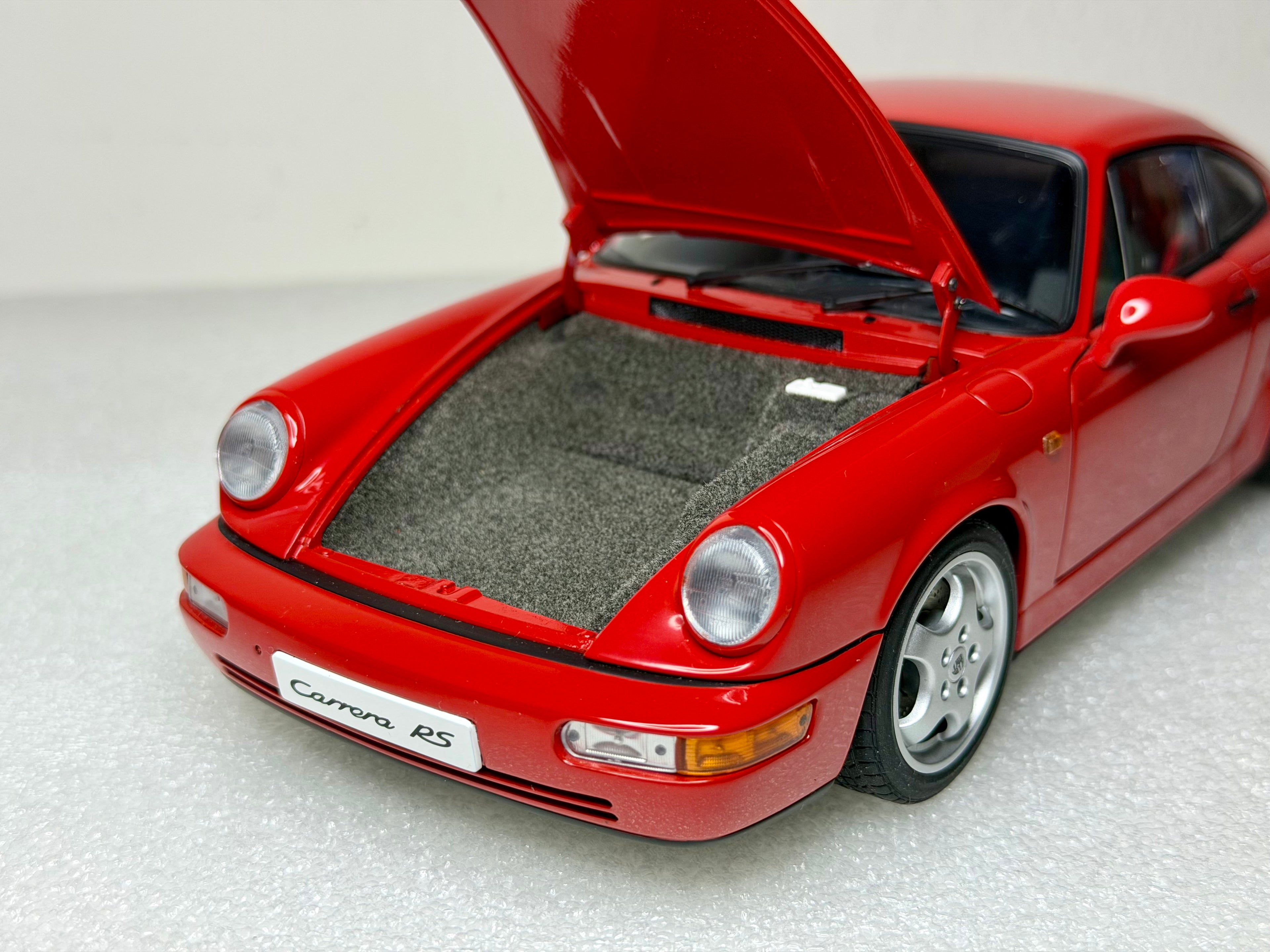 AUTOart 1/18 millennium Porsche 911 964 Carrera RS Red 77891 US Seller