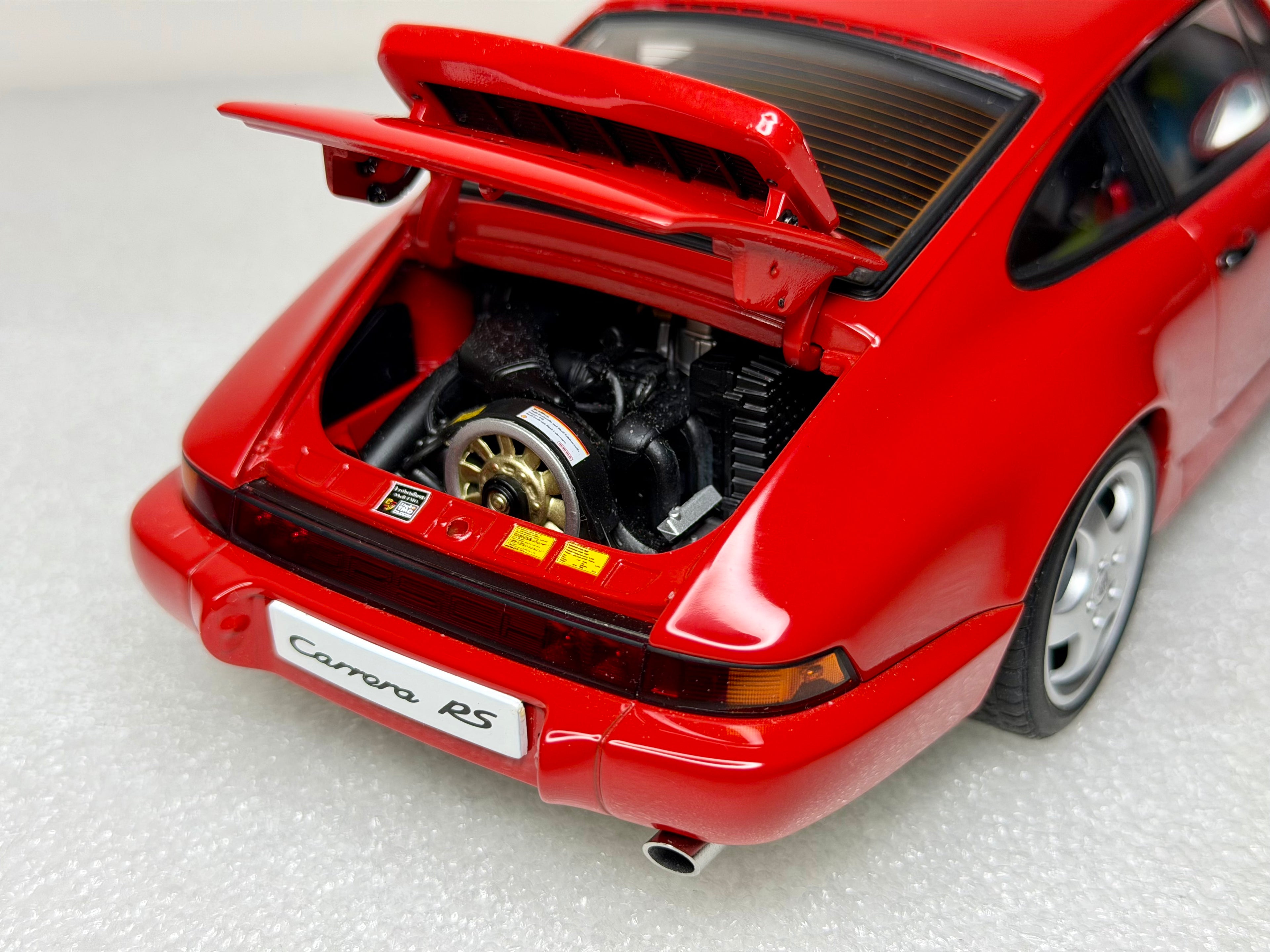 AUTOart 1/18 millennium Porsche 911 964 Carrera RS Red 77891 US Seller