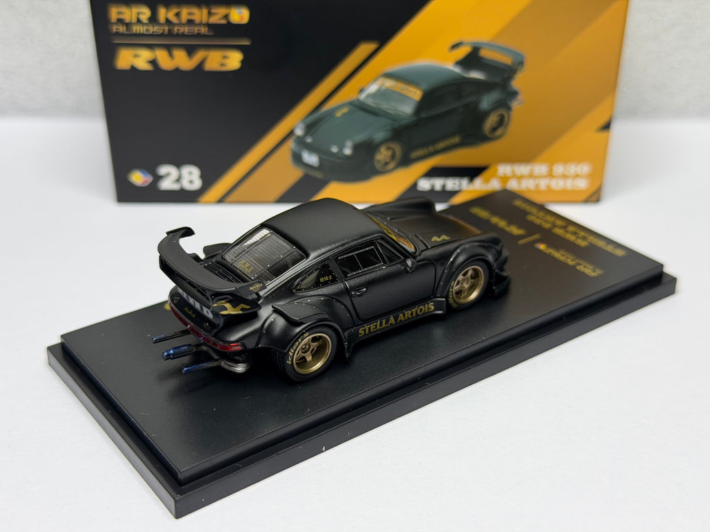 Almost Real 1:64 KAIZO RWB 930 Stella Artois 2026 Hobby Expo China Beijing Special Edition – Matte Black
