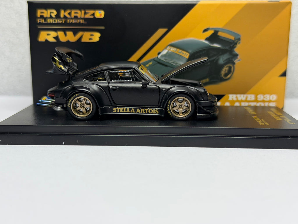 Almost Real 1:64 KAIZO RWB 930 Stella Artois 2026 Hobby Expo China Beijing Special Edition – Matte Black