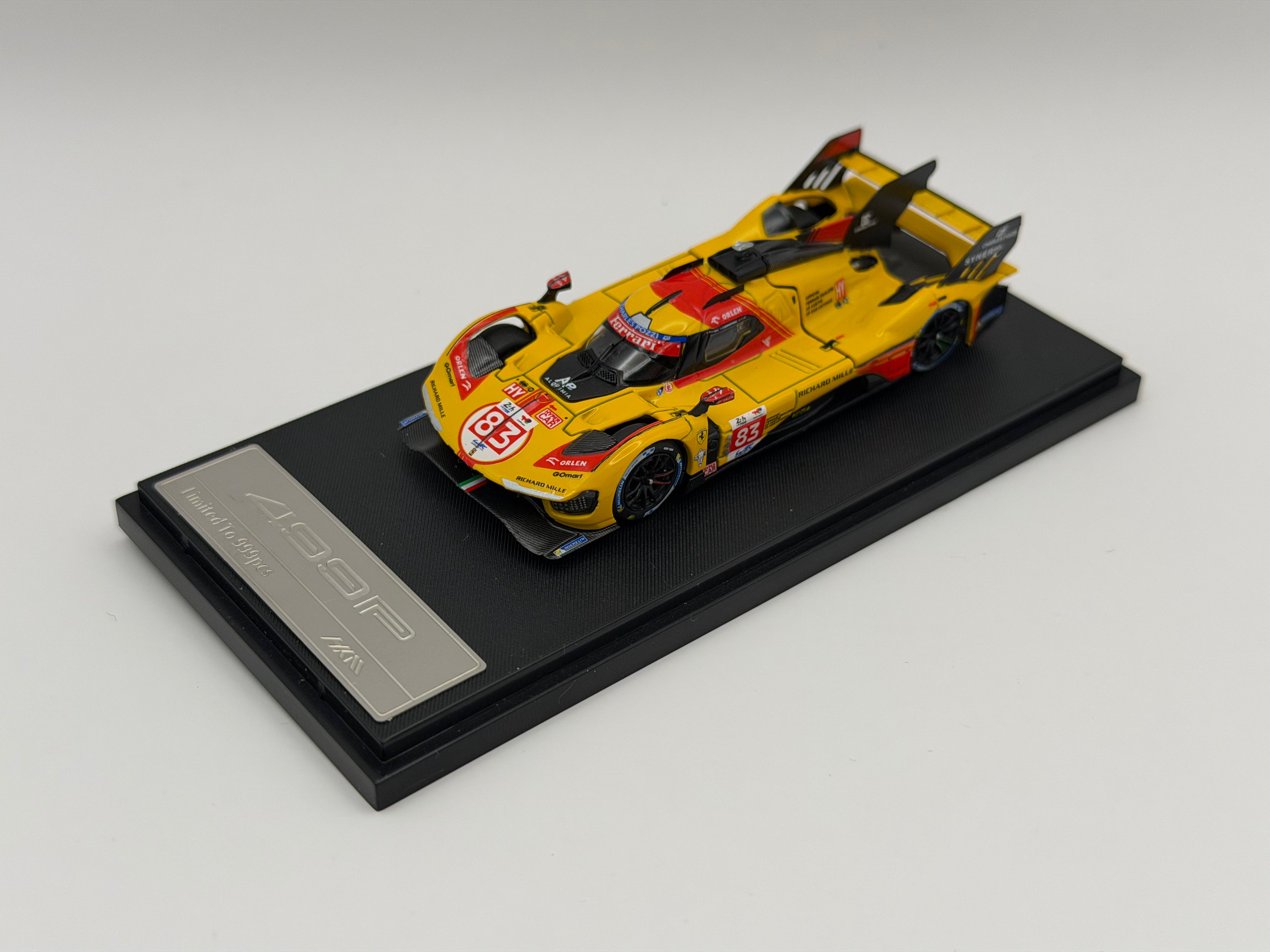 HKM 1:64 Fe 499P Le Mans(#51/#50/83)Open Hood Diecast
