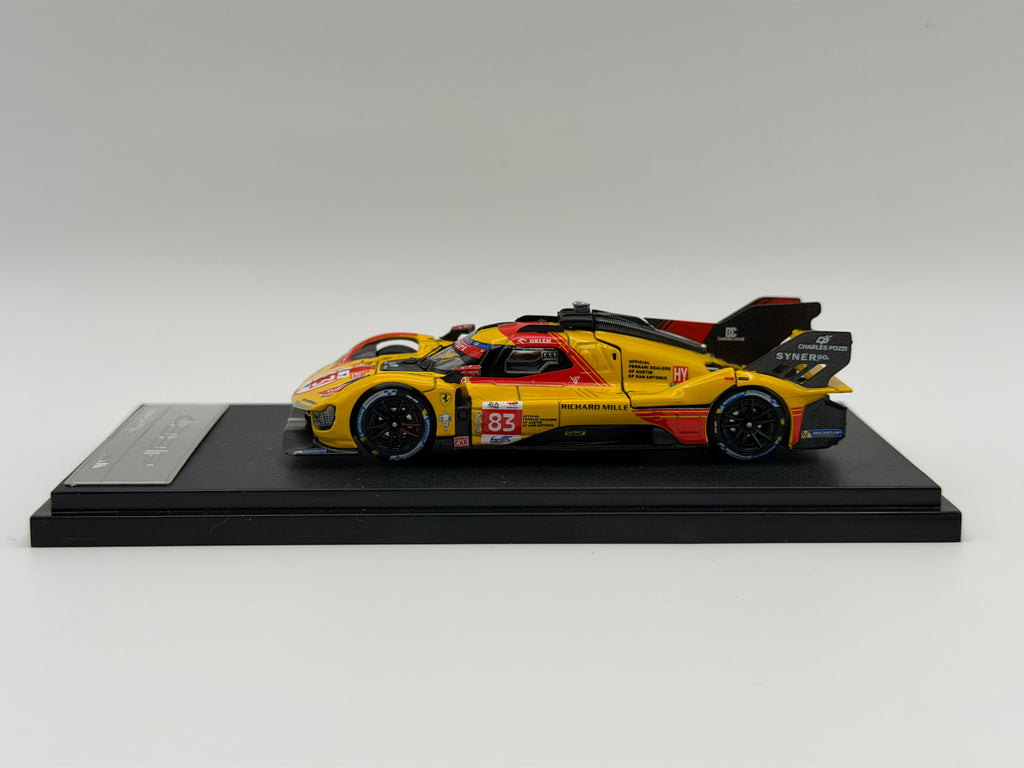 HKM 1:64 Fe 499P Le Mans(#51/#50/83)Open Hood Diecast