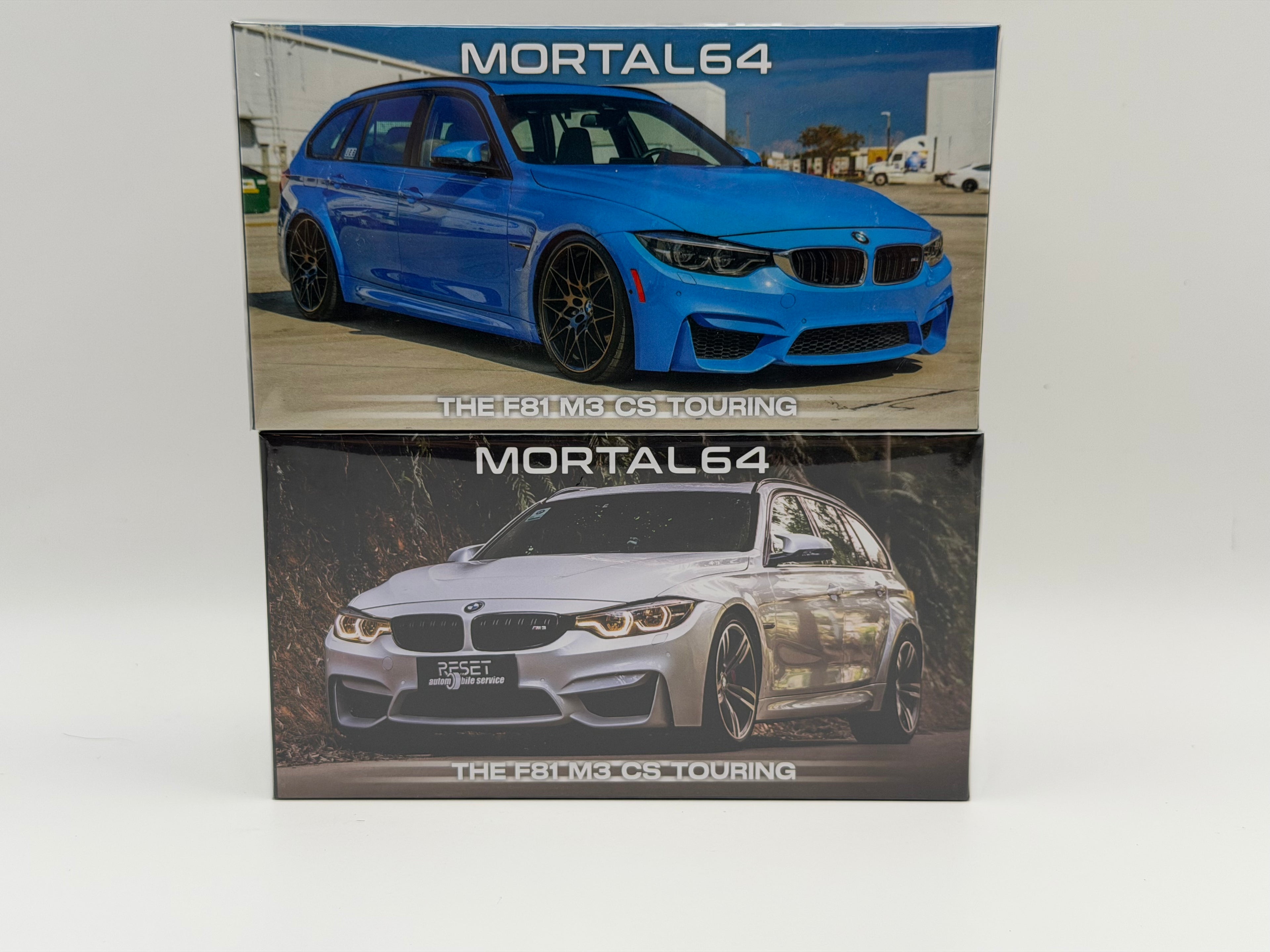 MORTAL 1:64 M3 F81 CS Touring (blue/white)