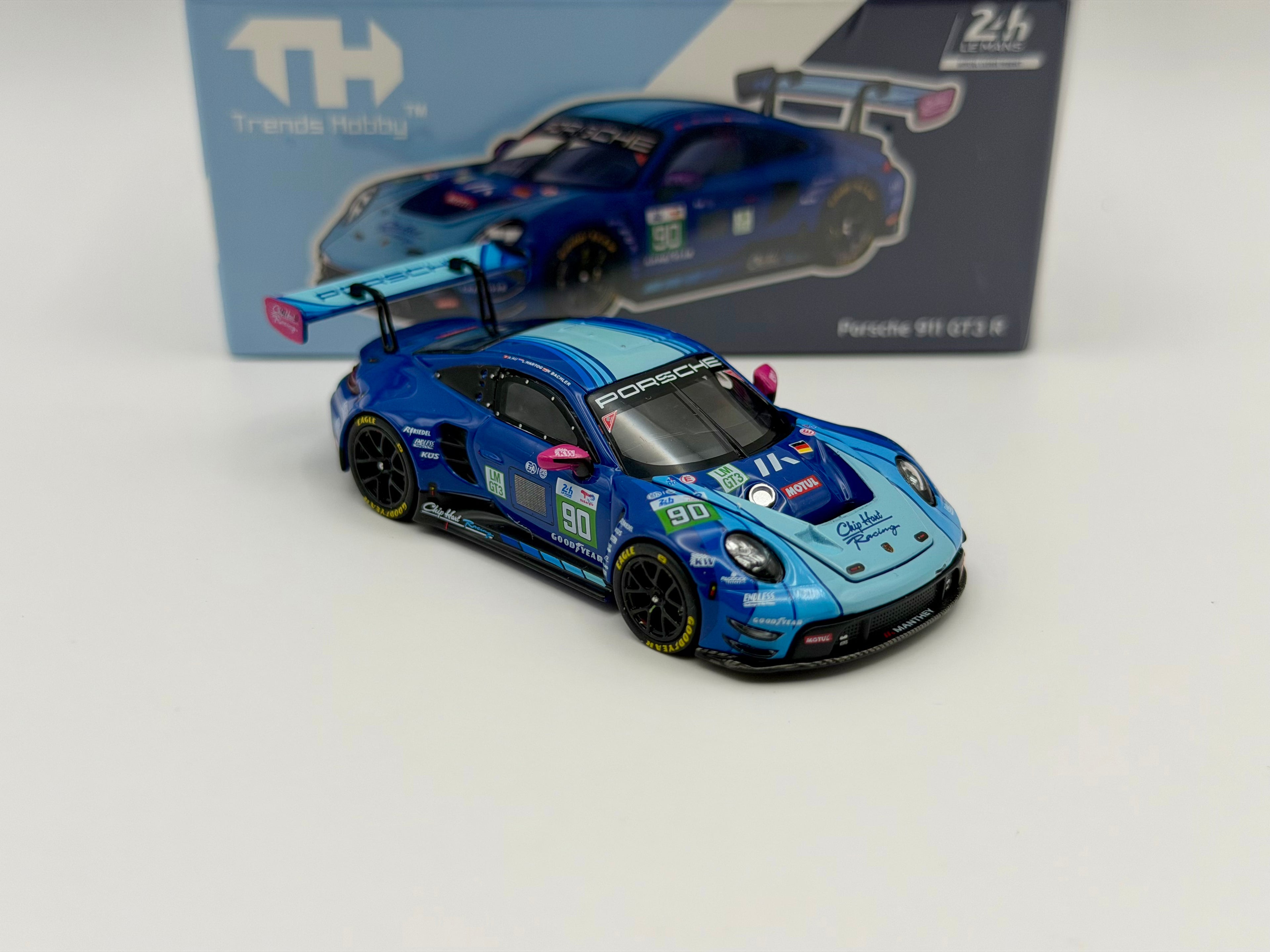 (Reserva)Trends Hobby Porsche 911 GT3 R – 24H Le Mans 2025 LMGT3 #90 241084(I)