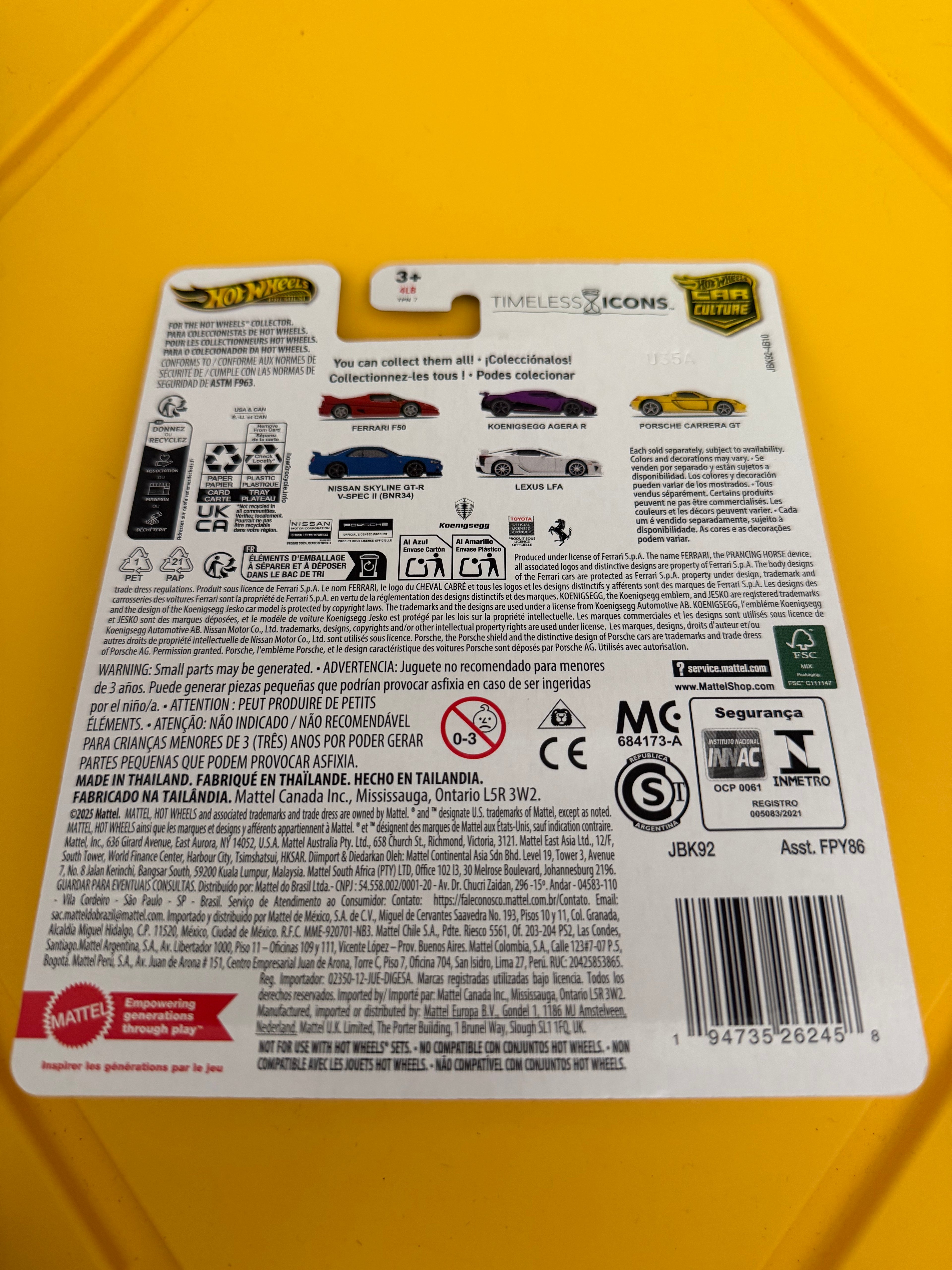 Hot Wheels Premium Nissan Skyline GT-R V-Spec II R34 Timeless Icons Car Culture 2025