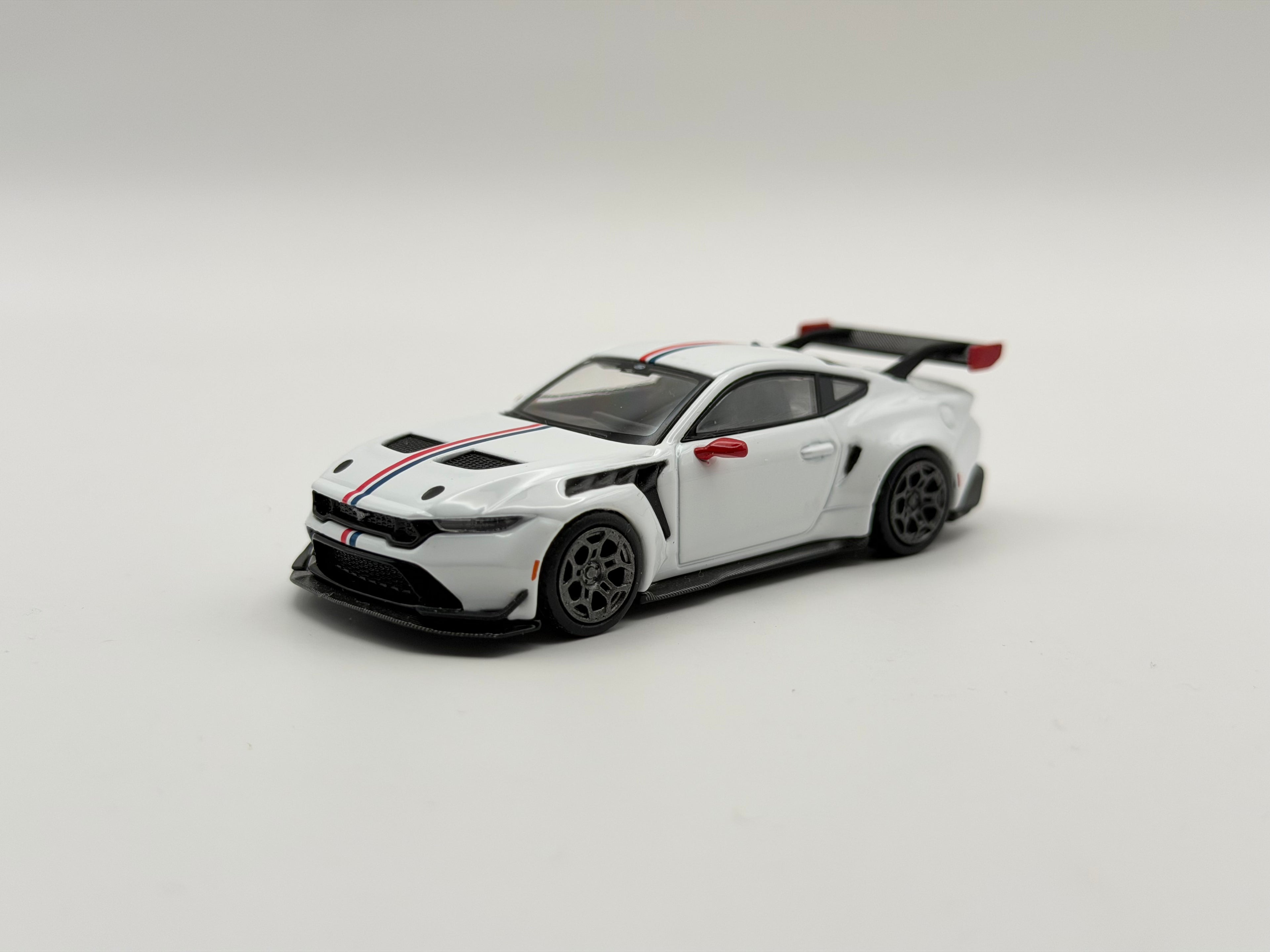 Mini GT 1:64 Ford Mustang GTD Spirit of America – White #1097