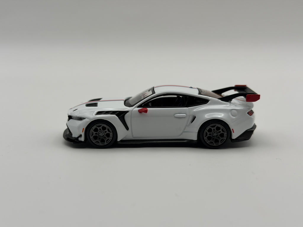 Mini GT 1:64 Ford Mustang GTD Spirit of America – White #1097