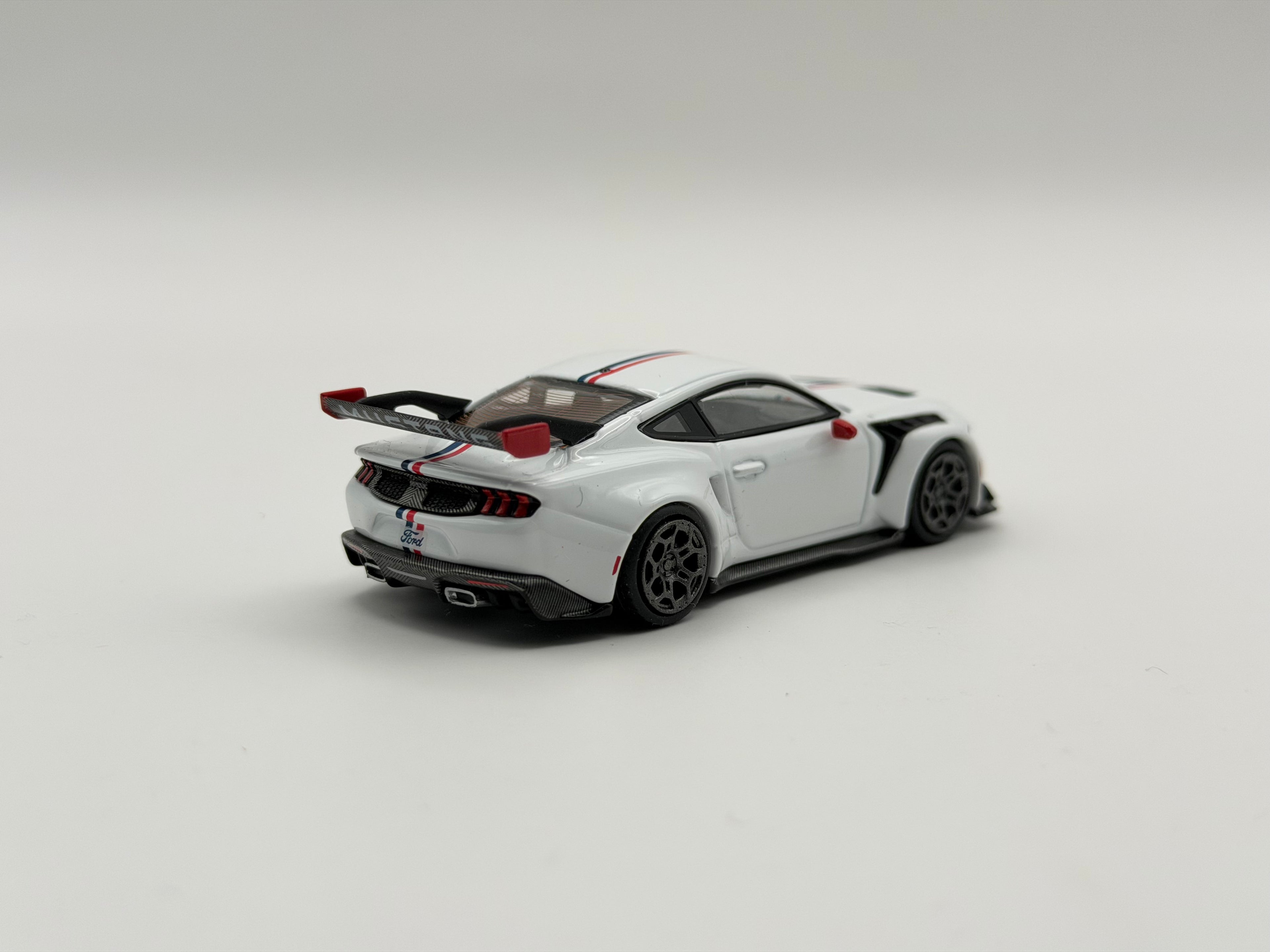 Mini GT 1:64 Ford Mustang GTD Spirit of America – White #1097