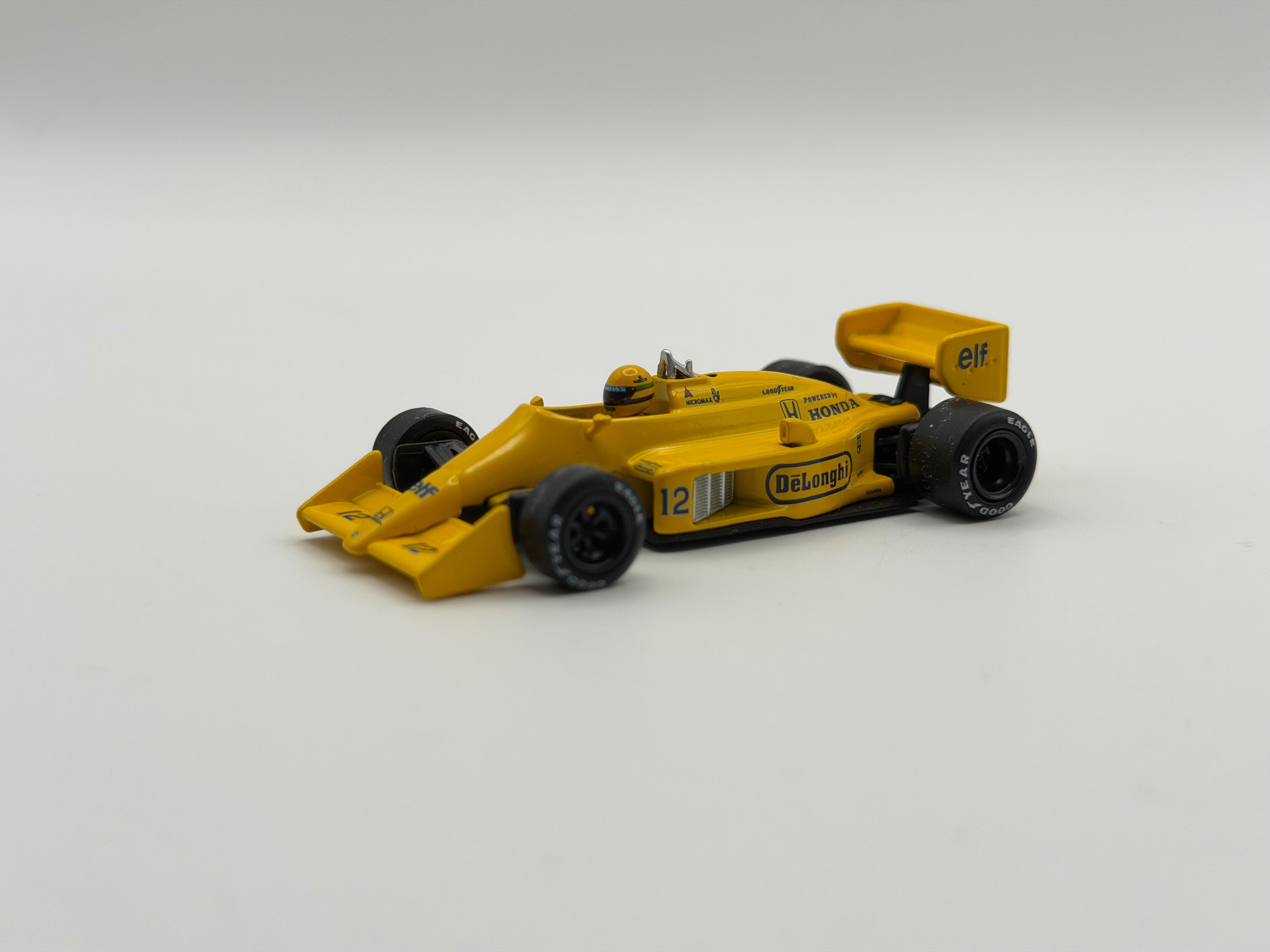 Mini GT 1:64 Lotus 99T #12 Ayrton Senna 1987 Monaco Grand Prix Winner – #1088