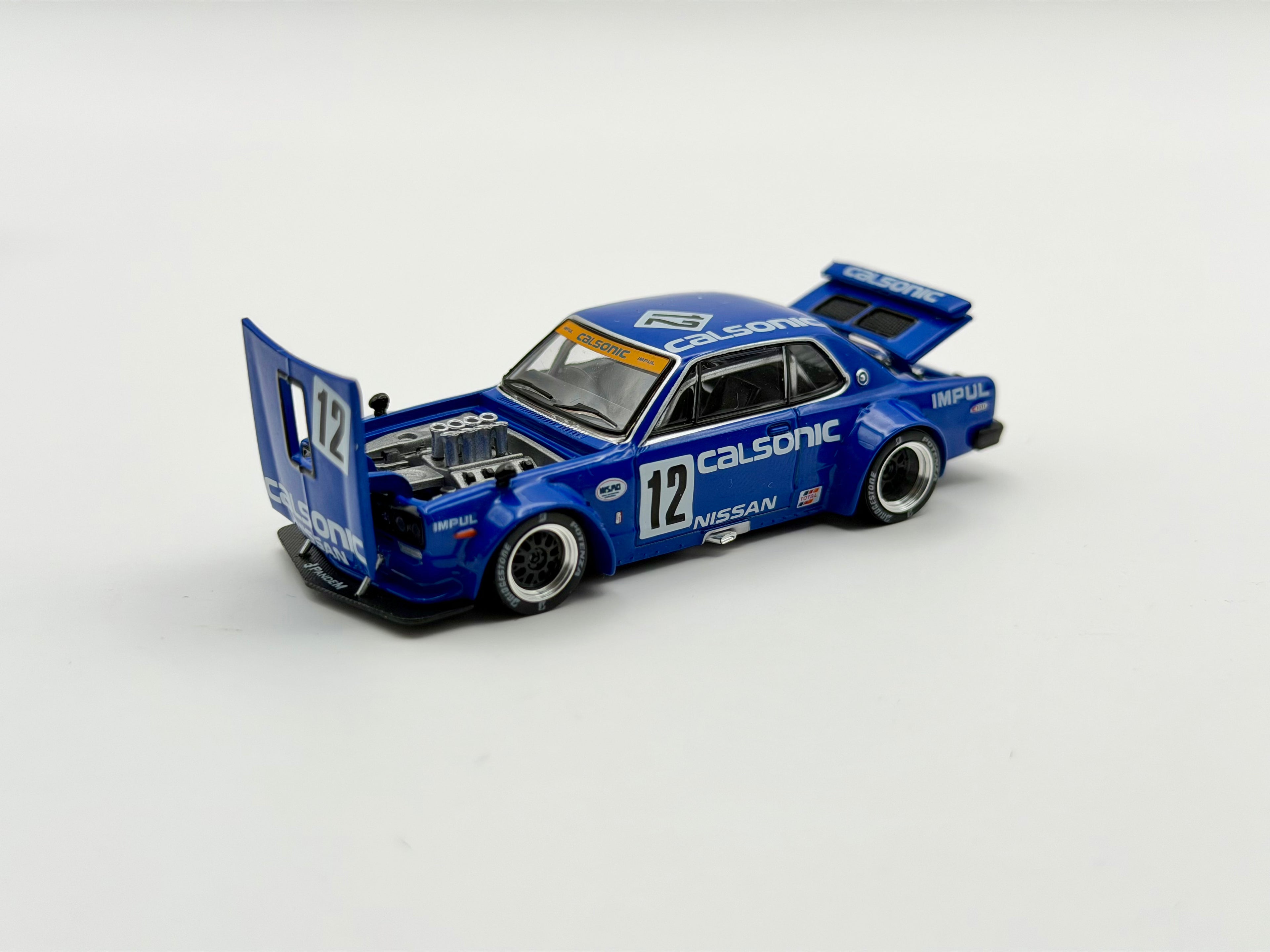 Pop Race 1/64 Skyline GT-R V8 Drift (Hakosuka) Calsonic