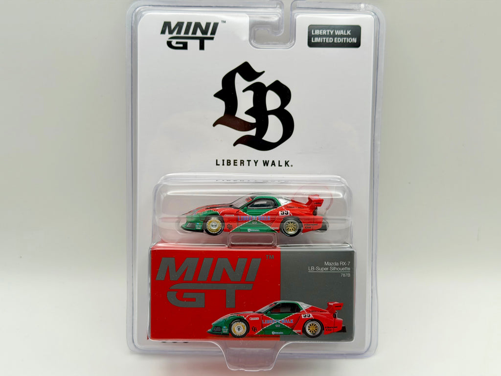 Mini GT 1/64 Mazda RX-7 Super Sihouette 787B #990  LBWK Store Exclusive