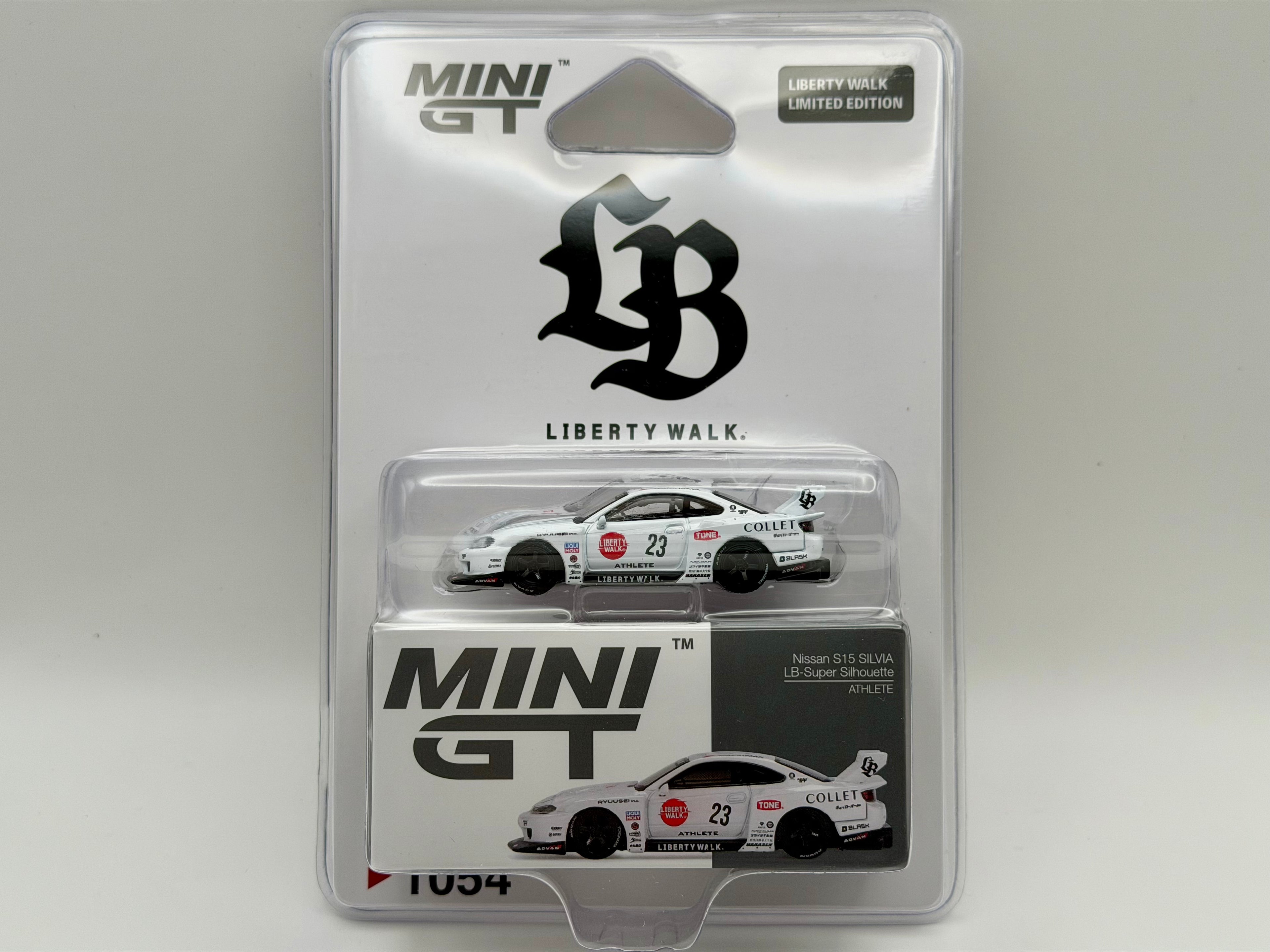 Mini GT 1:64 Nissan LB-Super Silhouette S15 SILVIA ATHLETE LB Blister #1054