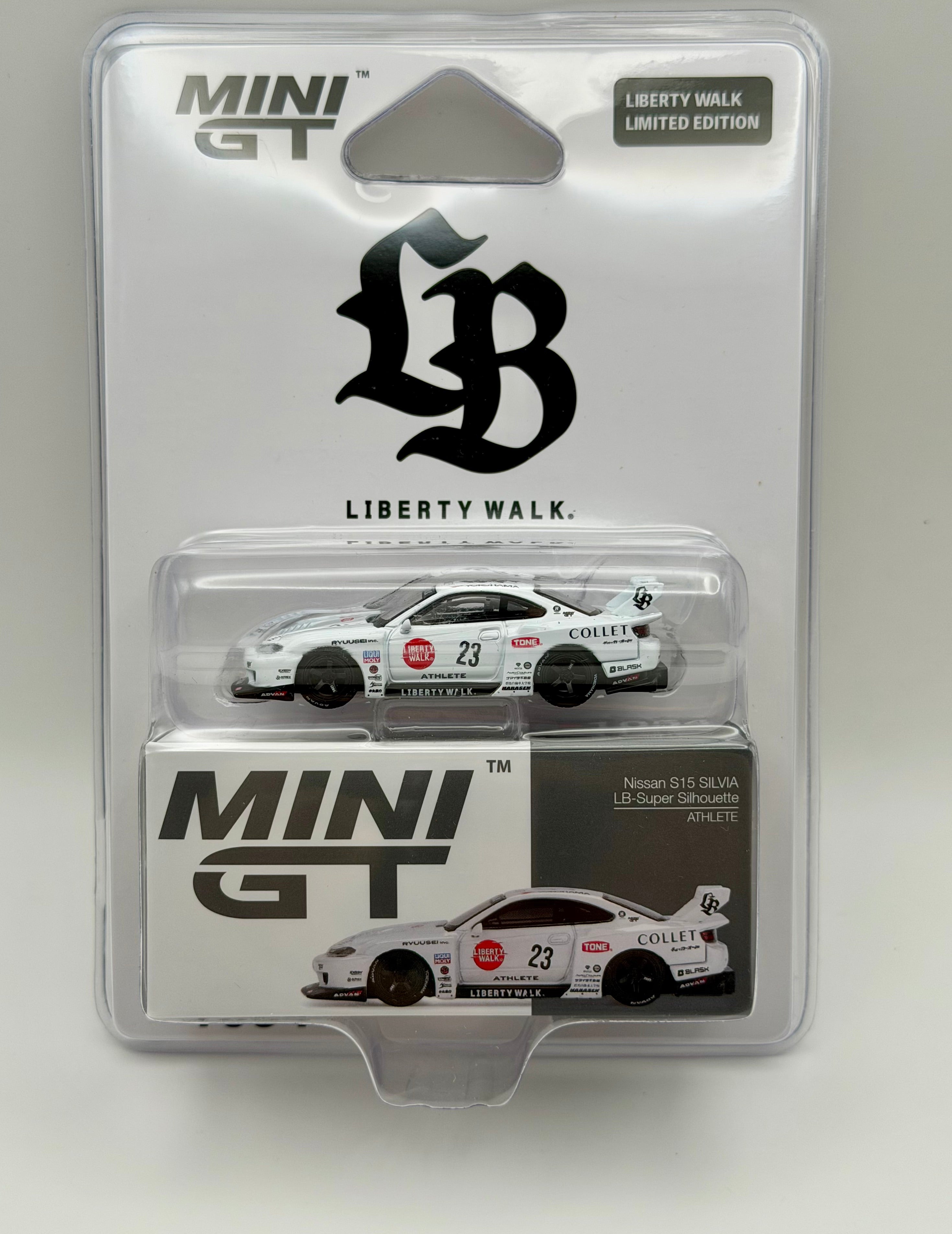 Mini GT 1:64 Nissan LB-Super Silhouette S15 SILVIA ATHLETE LB Blister #1054
