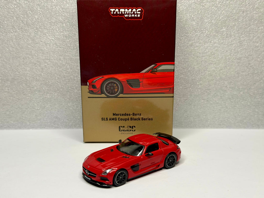 Tarmac Works 1/64 Mercedes SLS AMG Blackseries Red CLDC Exclusive Opened