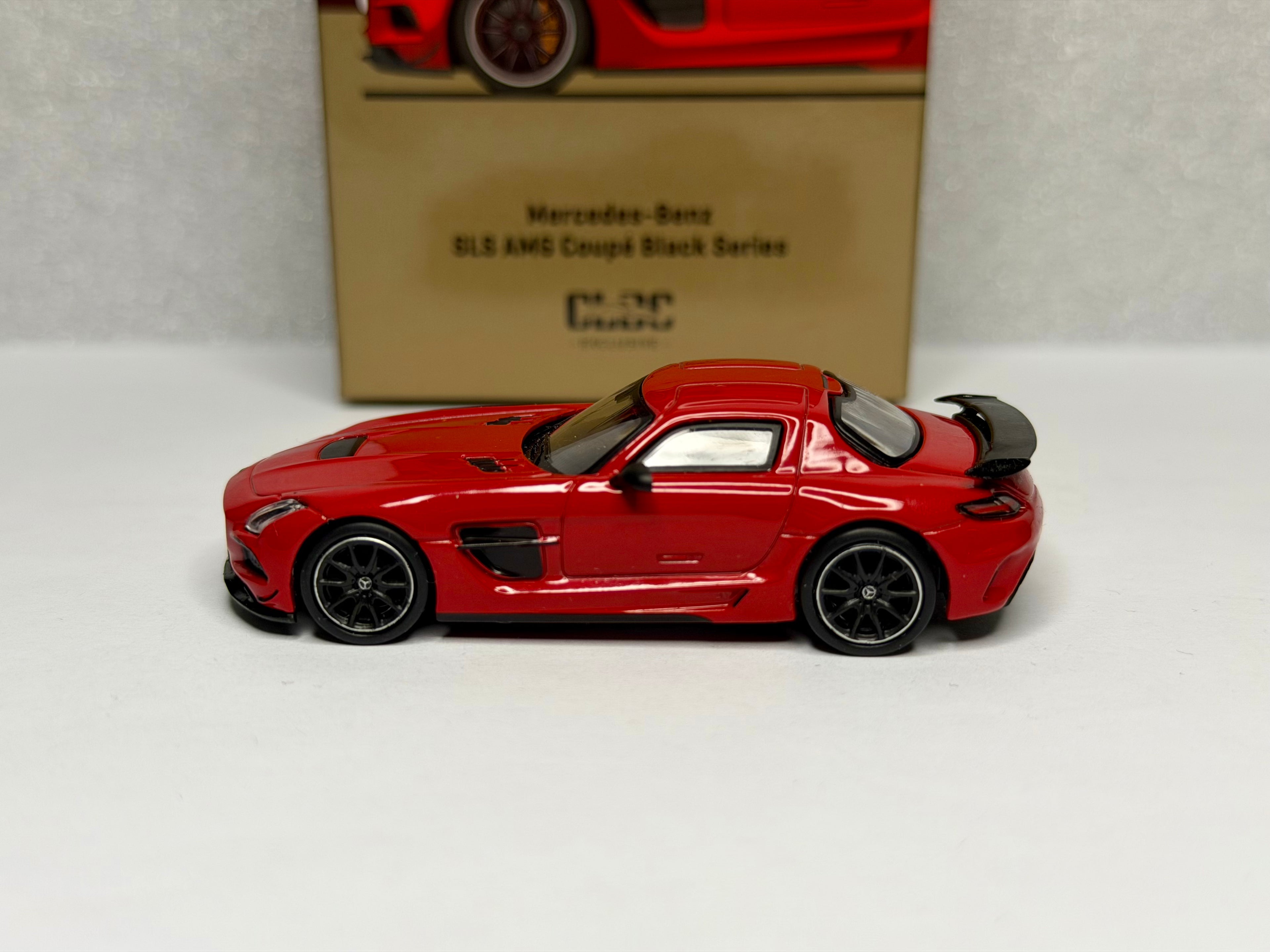 Tarmac Works 1/64 Mercedes SLS AMG Blackseries Red CLDC Exclusive Opened