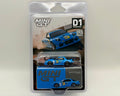 Mini GT 1:64 Mazda RX-7 RE-Amemiya 2025 D1GP – Blue #1195