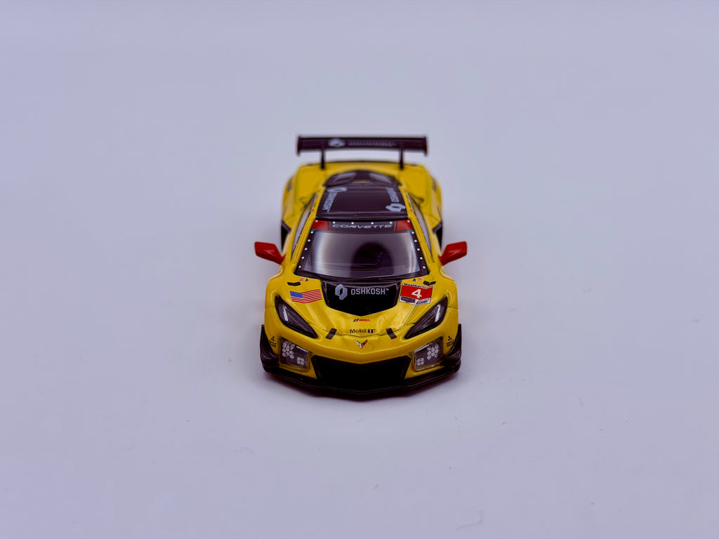Mini GT 1:64 Chevrolet Corvette Z06 GT3.R #4 Corvette Racing by Pratt Miller Motorsports 2025 IMSA Daytona 24 Hrs #1197