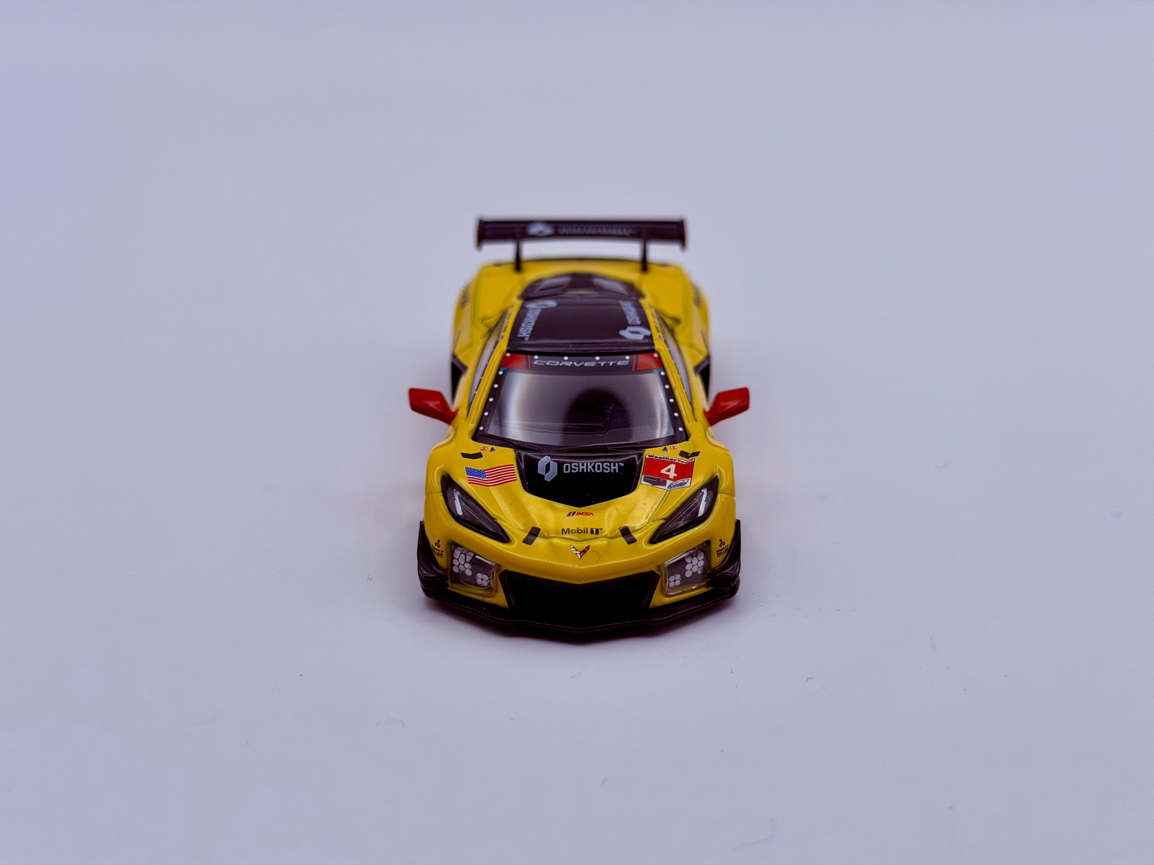 Mini GT 1:64 Chevrolet Corvette Z06 GT3.R #4 Corvette Racing by Pratt Miller Motorsports 2025 IMSA Daytona 24 Hrs #1197