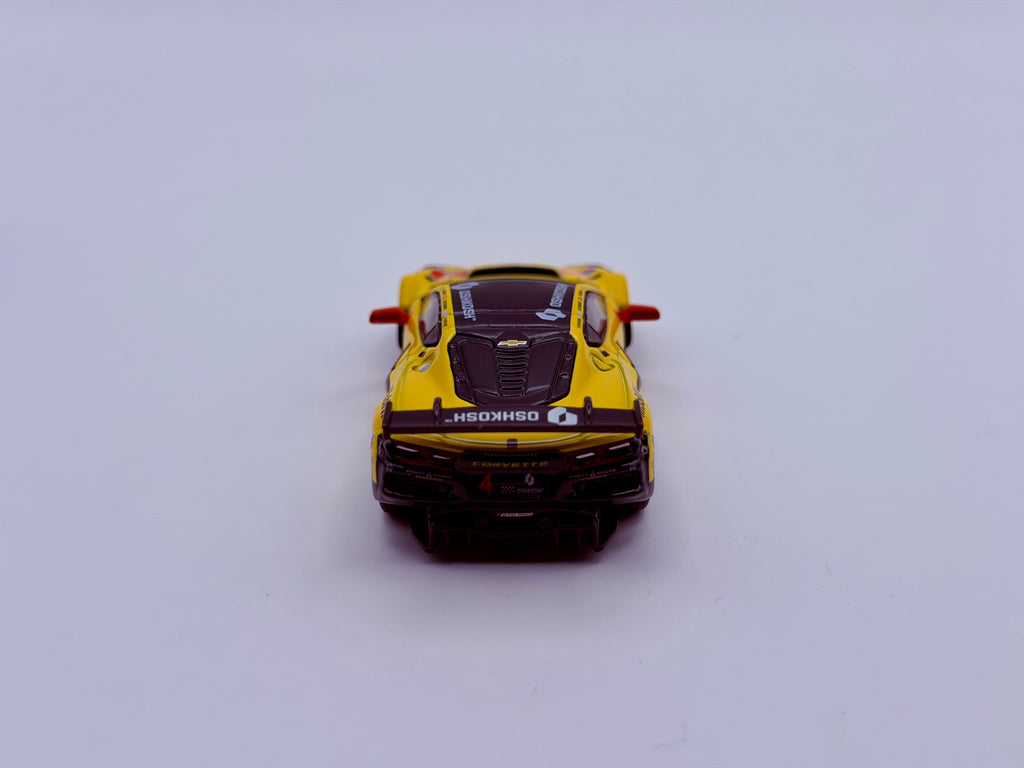 Mini GT 1:64 Chevrolet Corvette Z06 GT3.R #4 Corvette Racing by Pratt Miller Motorsports 2025 IMSA Daytona 24 Hrs #1197