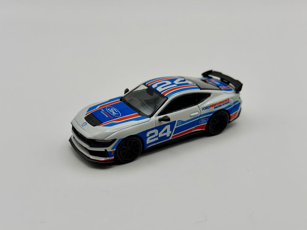 Mini GT 1:64 Ford Mustang Dark Horse #24 Ford Performance Racing School #1172