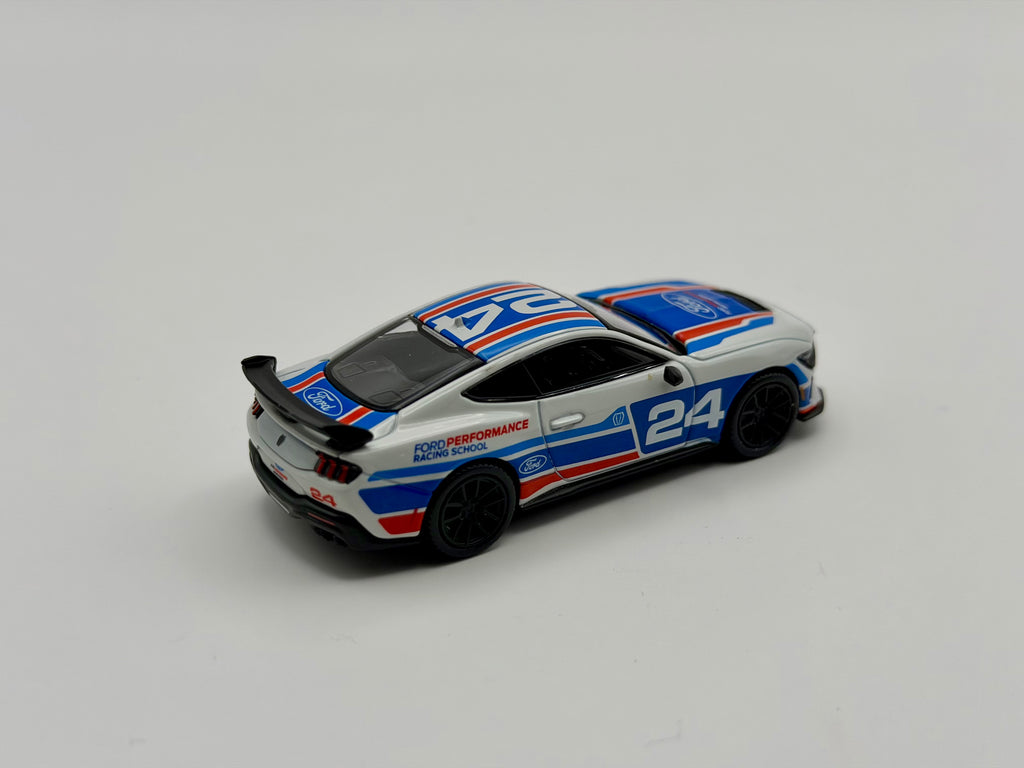 Mini GT 1:64 Ford Mustang Dark Horse #24 Ford Performance Racing School #1172