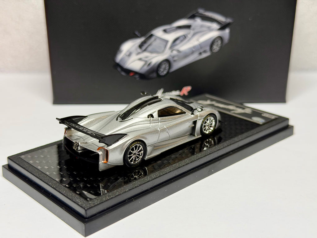 LCD Model 1/64 Pagani Huayra R Silver Hobby China Expo Exclusive 2025 US seller