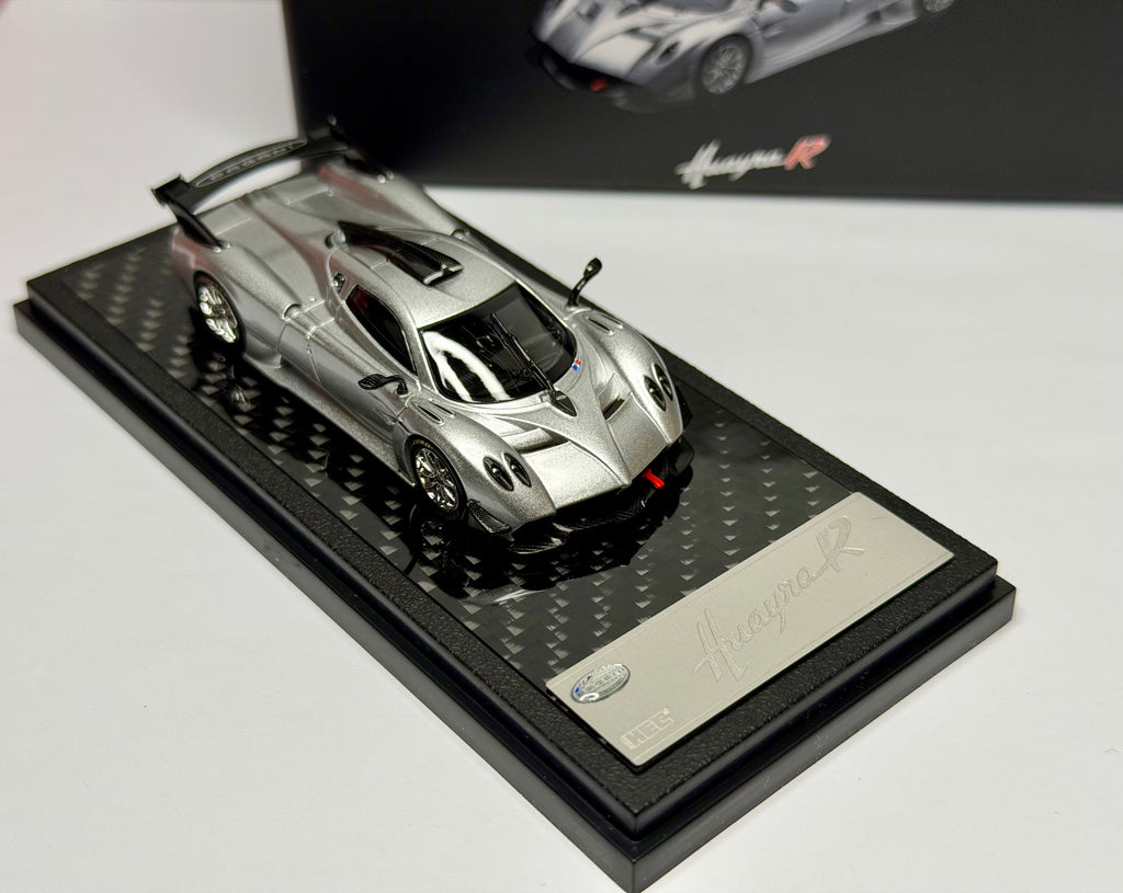 LCD Model 1/64 Pagani Huayra R Silver Hobby China Expo Exclusive 2025 US seller