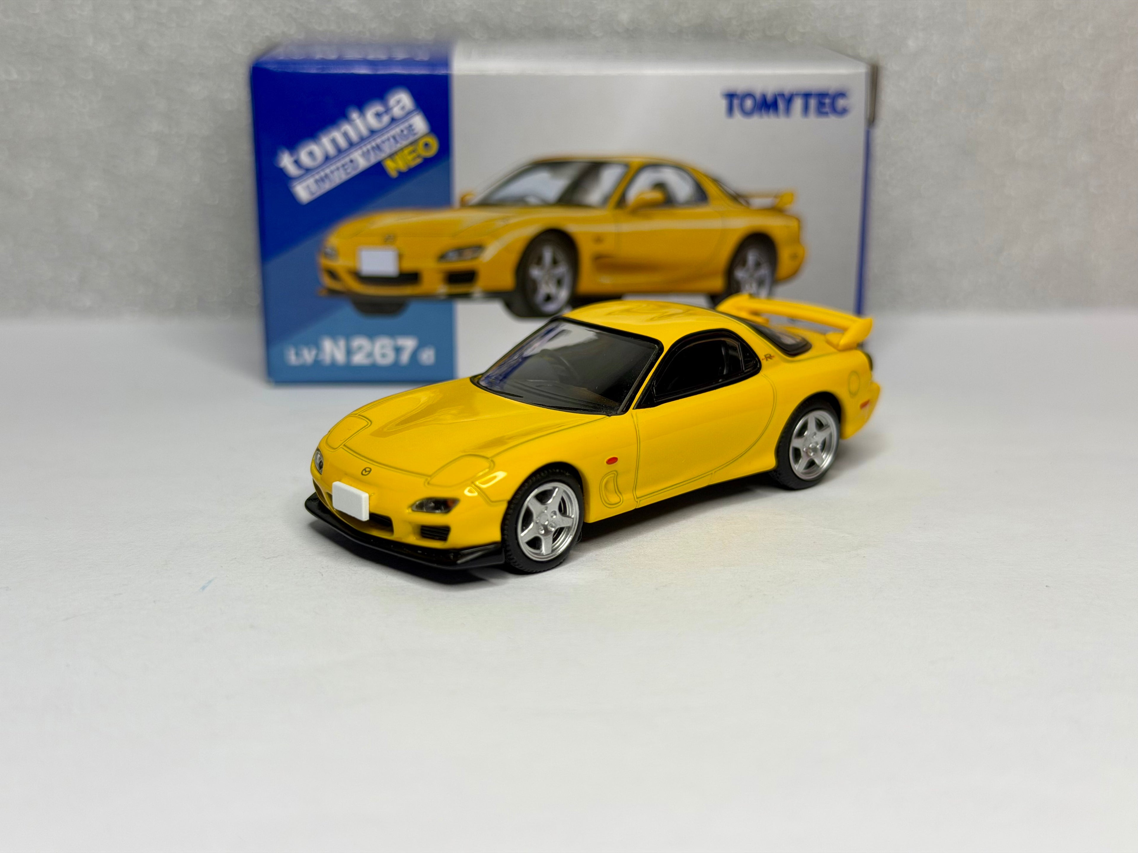 Tomica Limited Vintage 1/64 Mazda RX-7 FD Bathurst Yellow Diecast